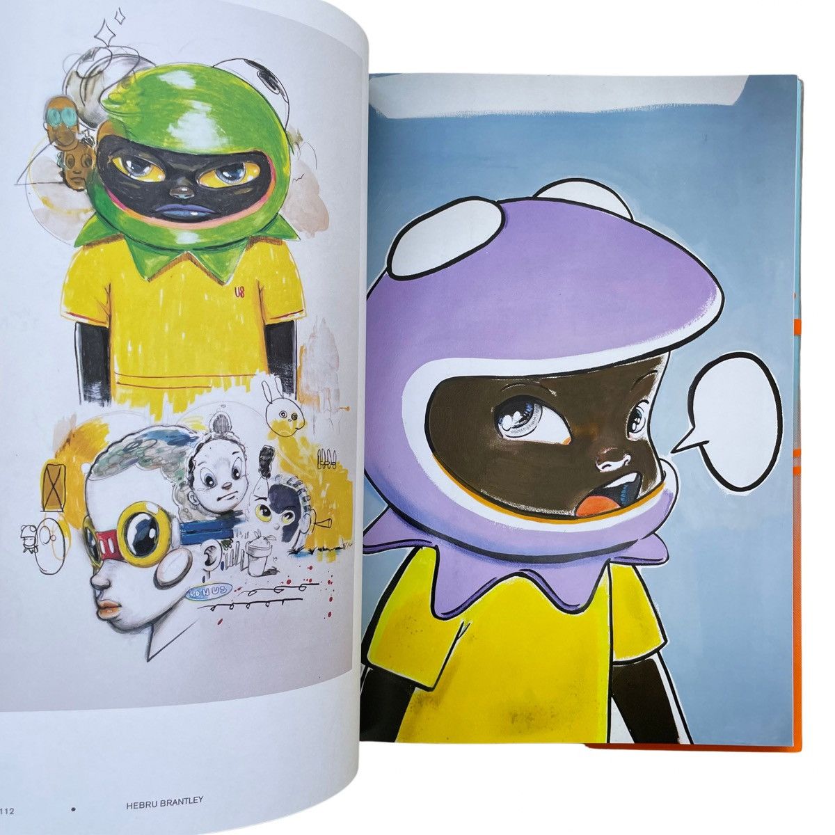 Designer × Hebru Brantley Hebru Brantley by Hebru Brantley Art Book AUTOGRAPHED SIGNED Size ONE SIZE - 8 Thumbnail