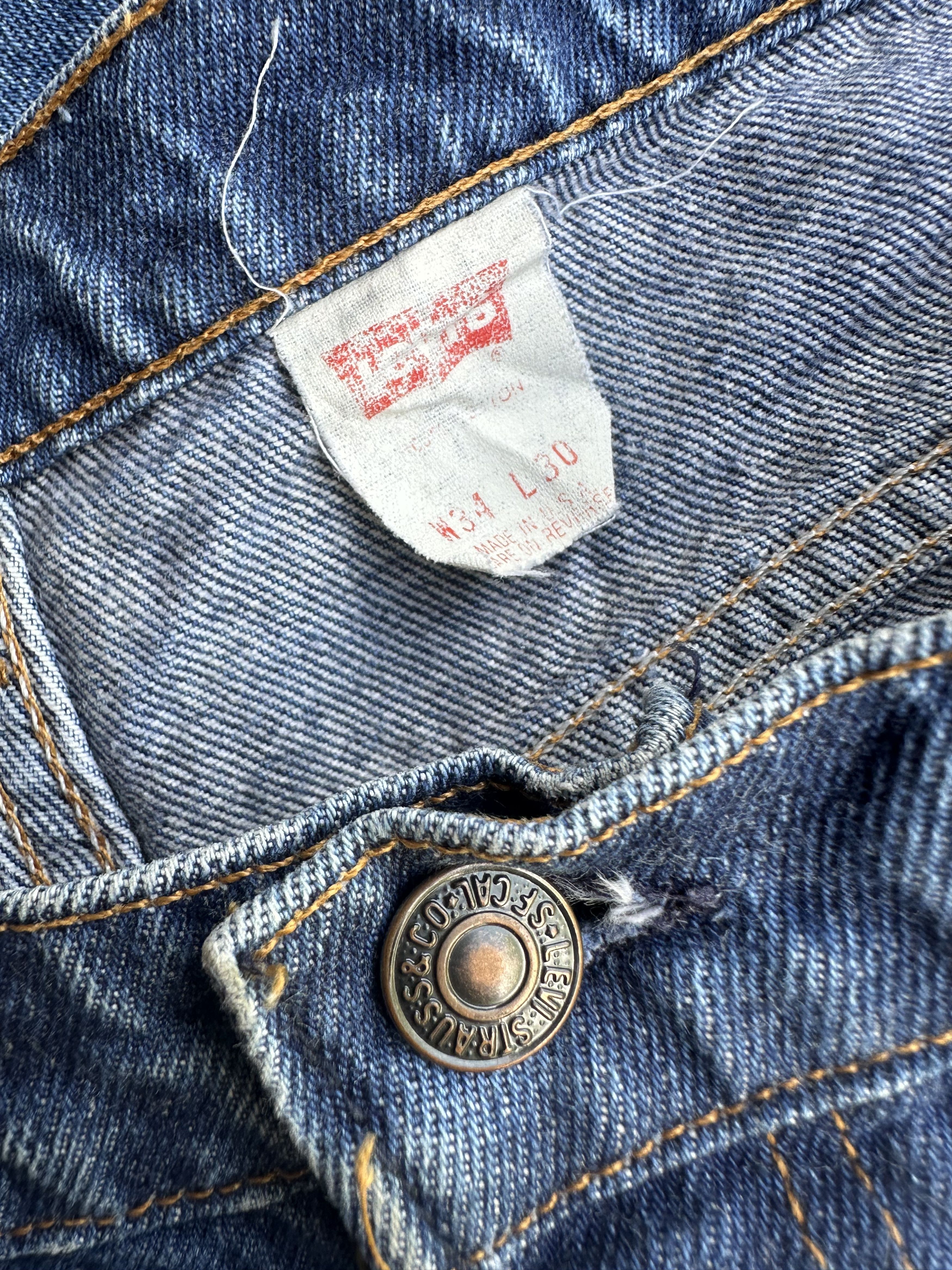 Levi's Rare!! Vintage Levis 517 Scovill Zip Bootcut Flare Jeans Size US 34 / EU 50 - 14 Thumbnail