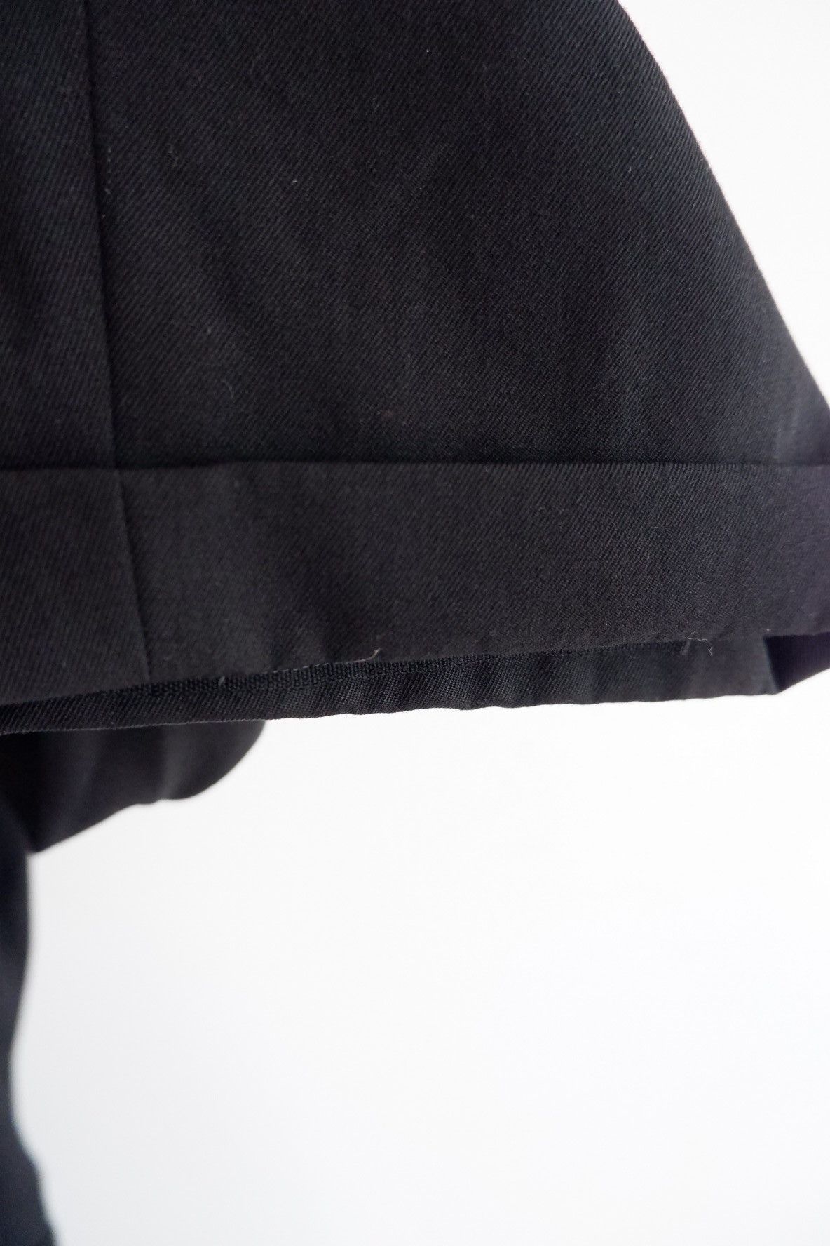 Japanese Brand 90s Wool Gabardine Hakama Pants Like Yohji Yamamoto Size US 30 / EU 46 - 7 Thumbnail
