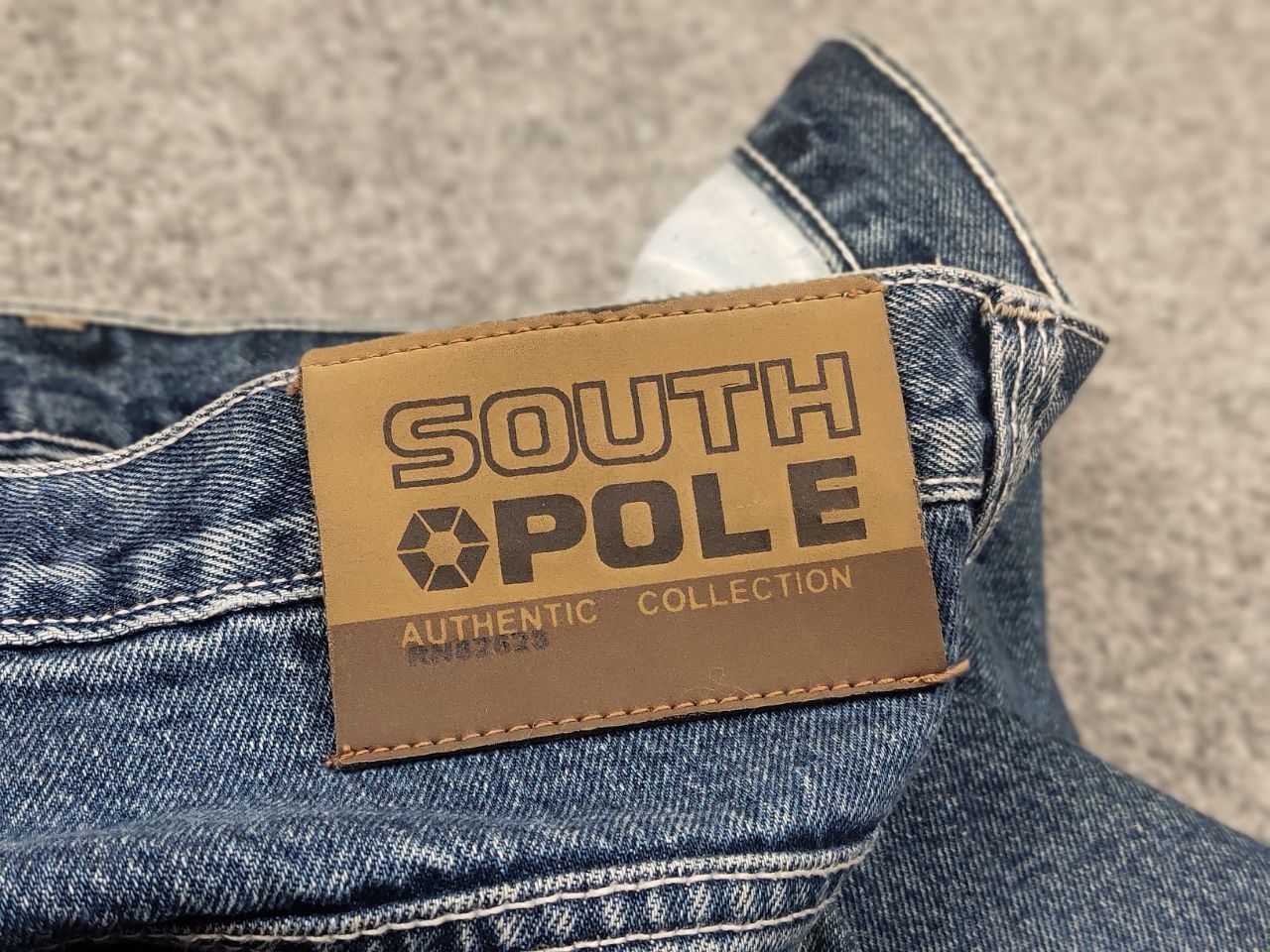 Southpole Vintage Southpole baggy Blue denim Shorts Y2k Style Rap Size US 36 / EU 52 - 15 Thumbnail