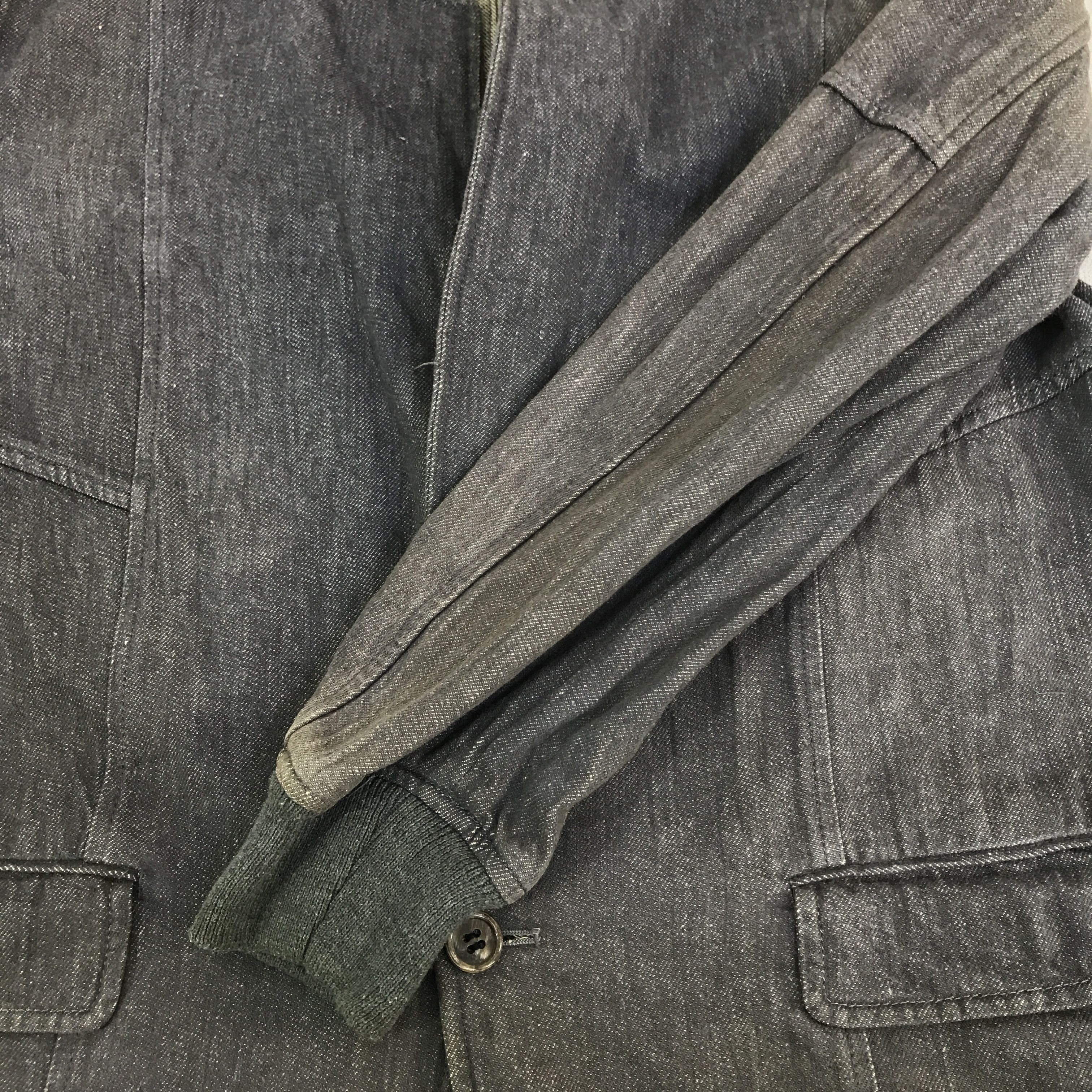Comme des Garcons Homme Vintage Comme Des Garcons Homme Faded Jacket K115B1 Size US S / EU 44-46 / 1 - 8 Thumbnail