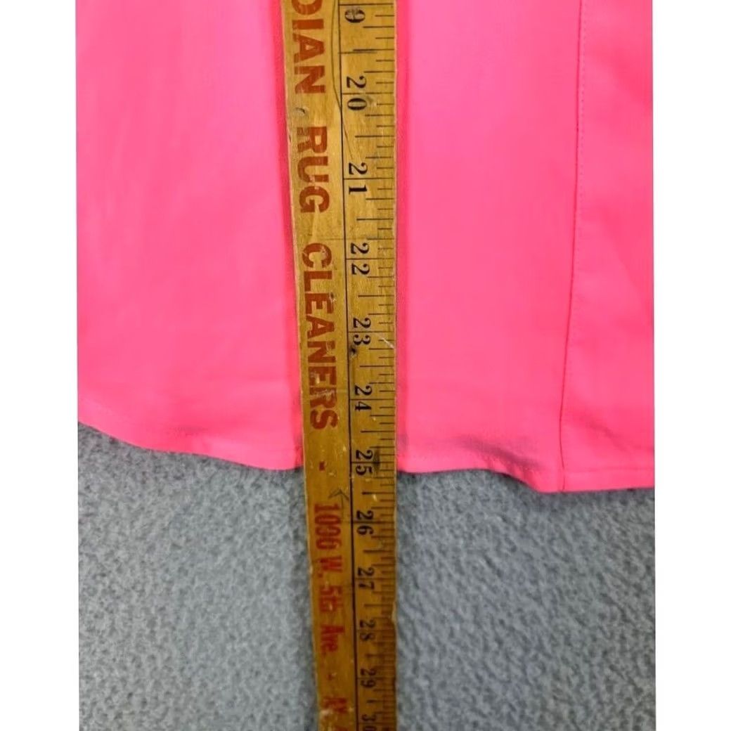 J.Crew J. Crew Shirt Womens Small Bright Pink V-Neck Sleeveless Blouse New with Tags Womens Small V-Neck Pink Solid 90s? Size S / US 4 / IT 40 - 7 Thumbnail