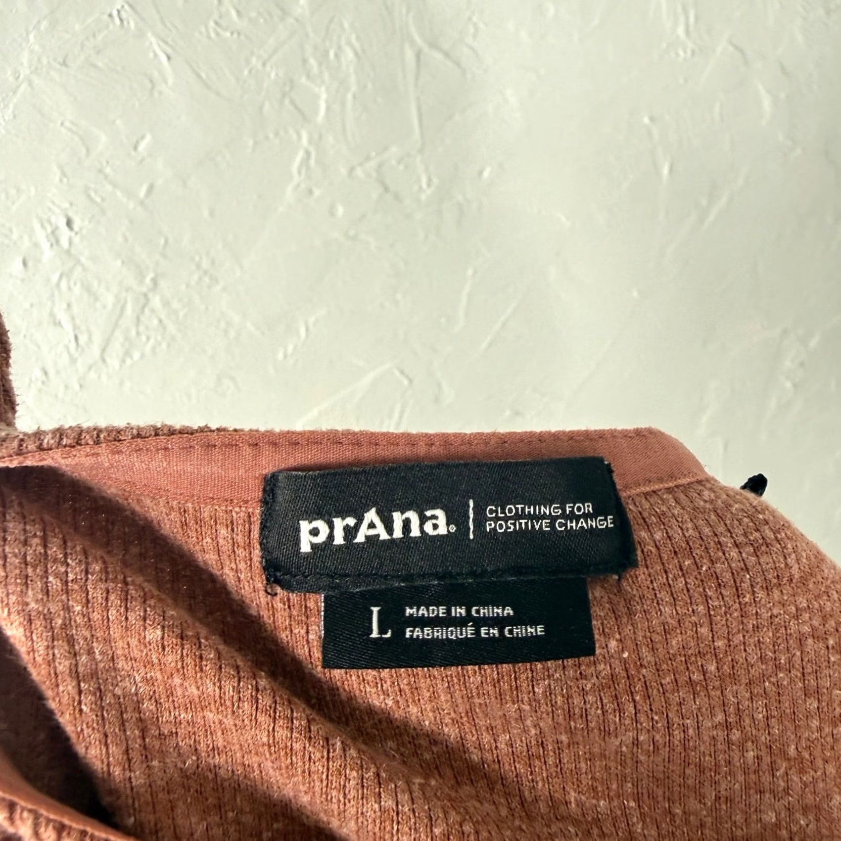 Prana prAna Dress L Casual Sleeveless Hemp A-Line Midi Crew Neck Brown Womens Size L / US 10 / IT 46 - 7 Thumbnail
