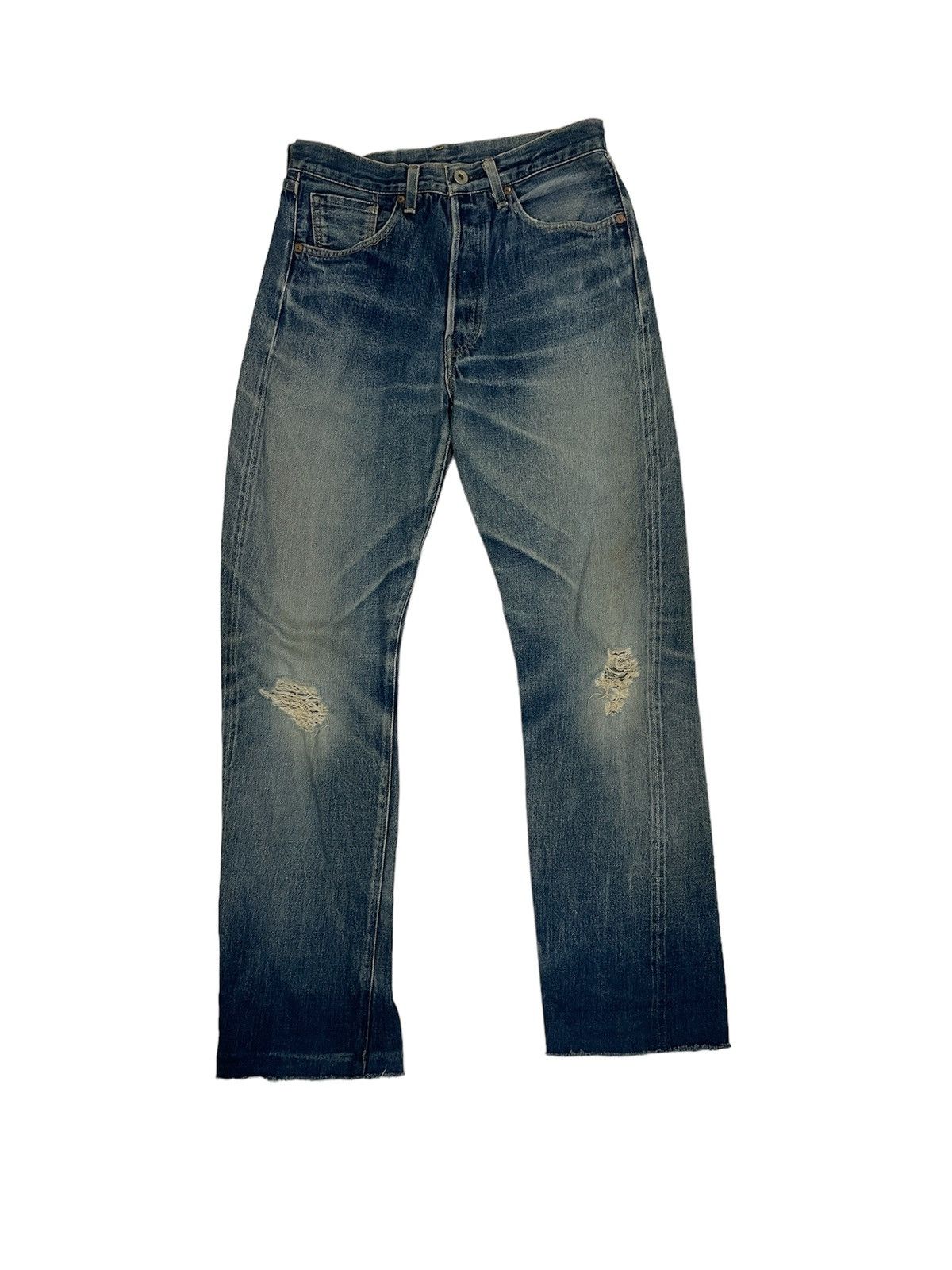 Levi's Vintage Clothing Vintage Levi’s S501XX WW2 Reproduction LVC W30 redline Big E Size US 28 / EU 44 - 4 Thumbnail