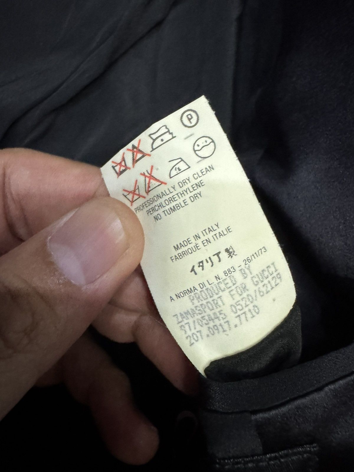 Gucci GUCCI BLACK TIE ONE SUIT COAT JACKET Size XS / US 0-2 / IT 36-38 - 10 Thumbnail