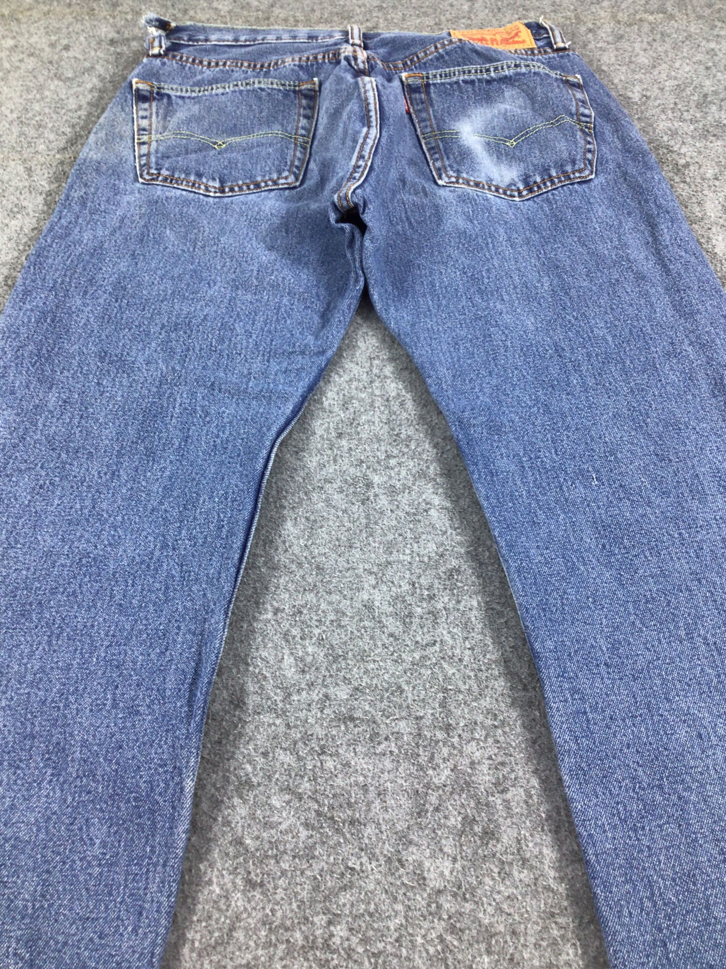 Levi's Vintage Blue Wash Levis 505 Jeans-J899 Size US 31 - 4 Thumbnail