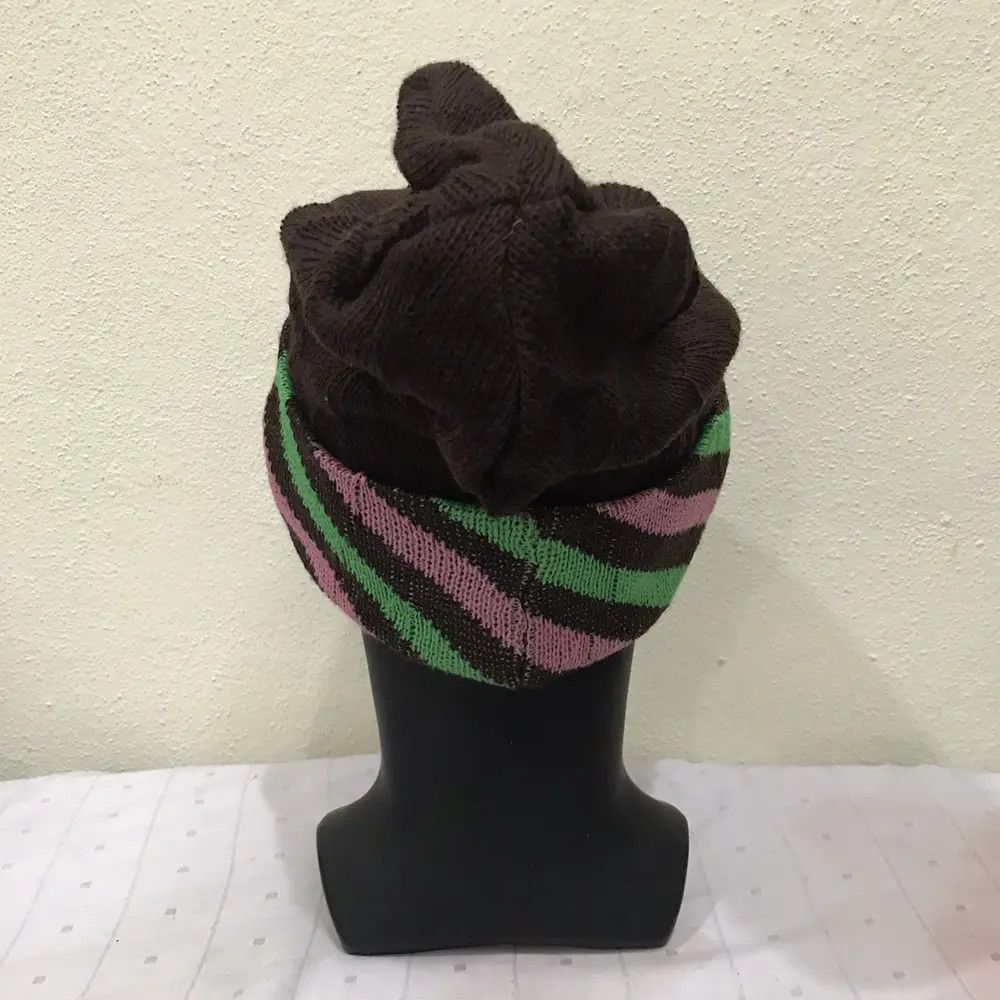 Japanese Brand × Vintage Japanese Brand Plain Beanie Hat Size ONE SIZE - 4 Thumbnail