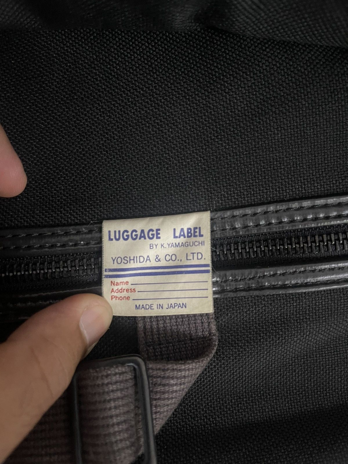 Japanese Brand Luggage label bag Size ONE SIZE - 7 Thumbnail