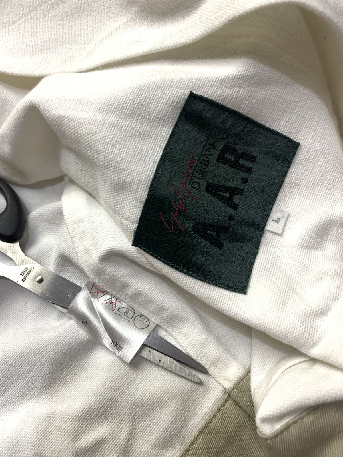 Yohji Yamamoto 🐍 Archived Yohji Yamamoto AAR D’urban Cotton Blazer Jacket Size US L / EU 52-54 / 3 - 9 Thumbnail