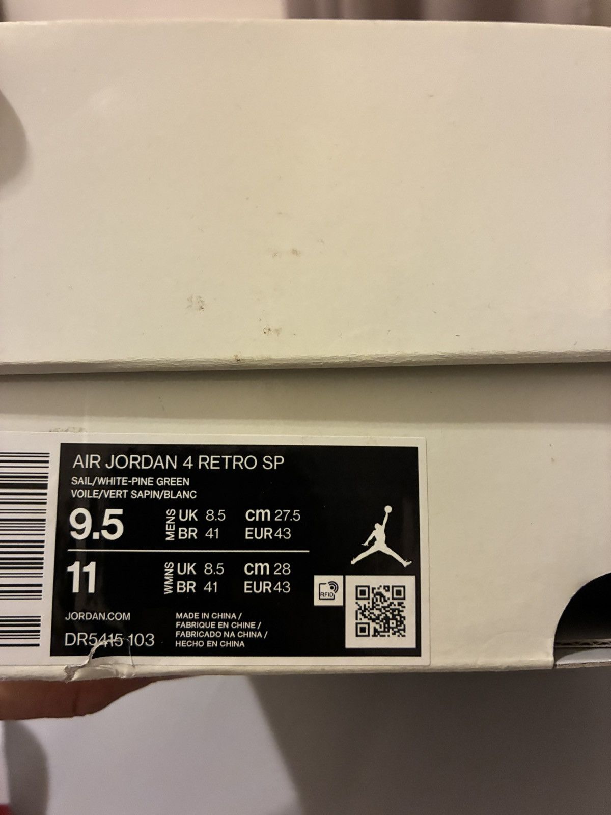 Jordan Brand Jordan 4 SB Pine Green Size US 9.5 / EU 42-43 - 9 Thumbnail
