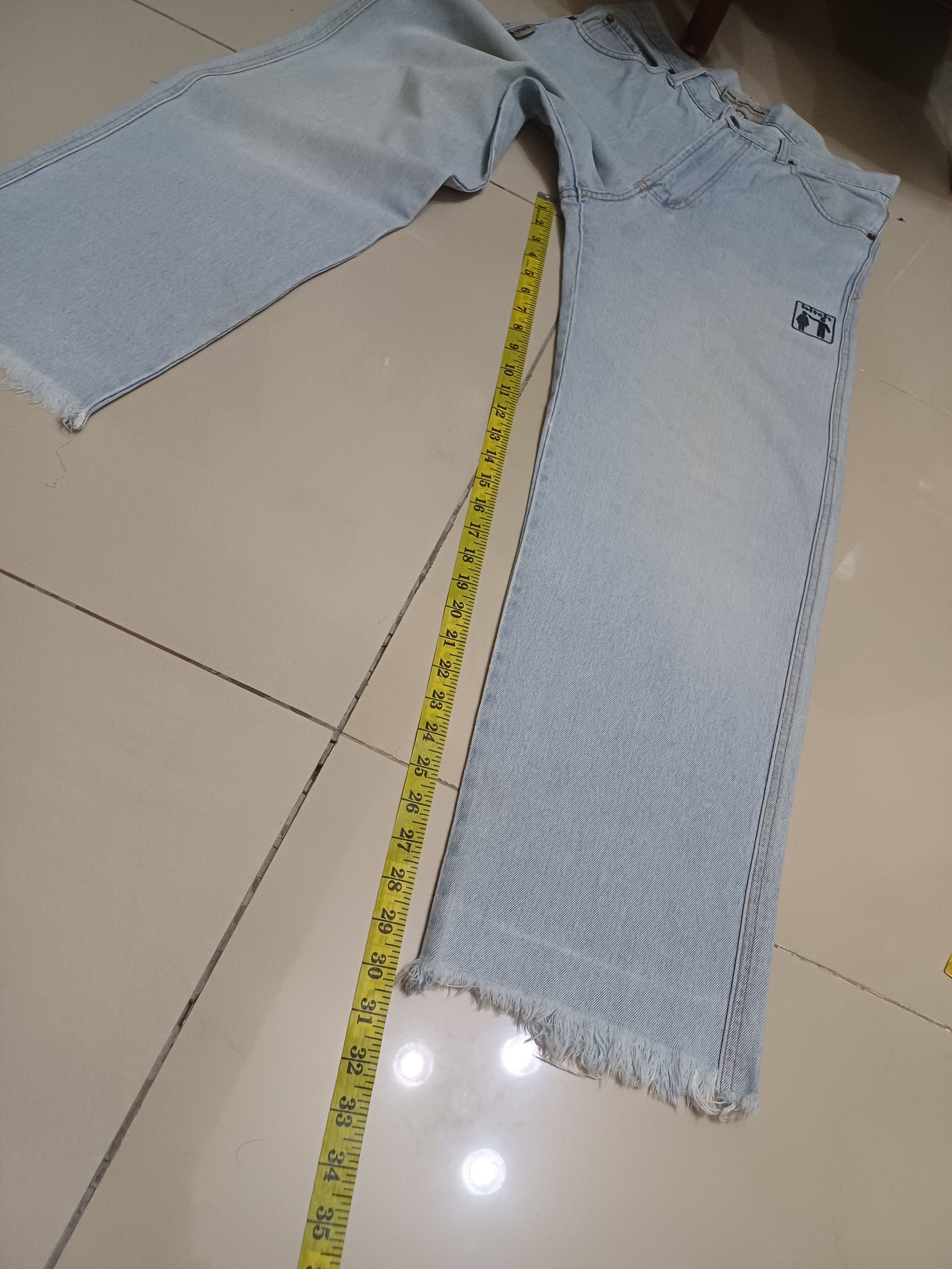 JNCO Vintage y2k/ 90s BITCH SKATEBOARDS baggy jeans Size US 30 / EU 46 - 20 Thumbnail