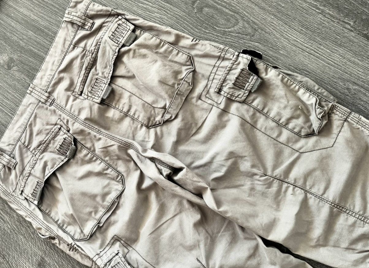 Japanese Brand Y2K Vintage parachute pants with drawstring cuffs Size US 32 / EU 48 - 8 Thumbnail
