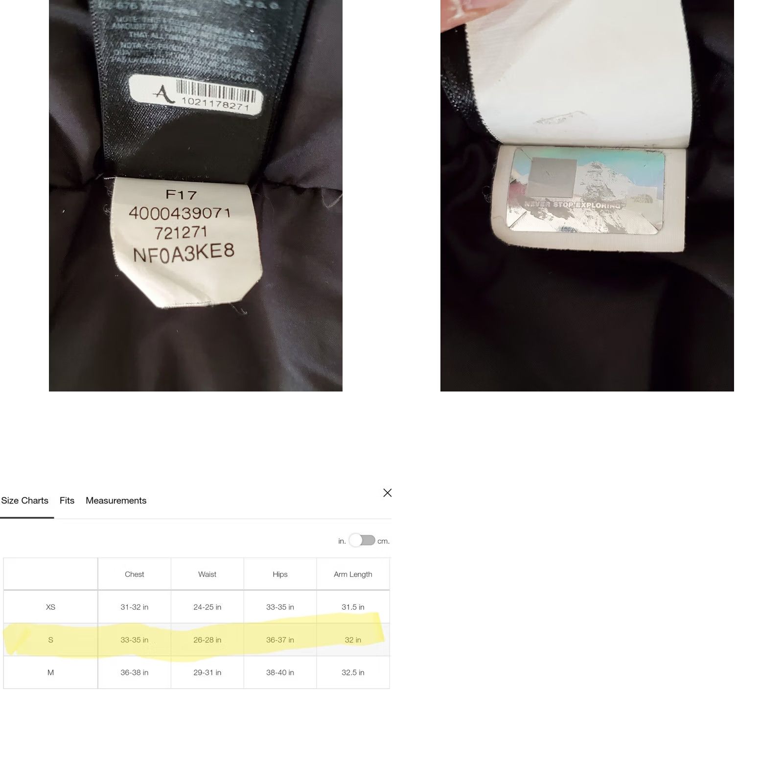 The North Face The North Face Arctic Parka Jacket Womens S Black DryVent 550 Down Faux Fur Hood Windproof Waterproof Pockets Size S / US 4 / IT 40 - 9 Thumbnail