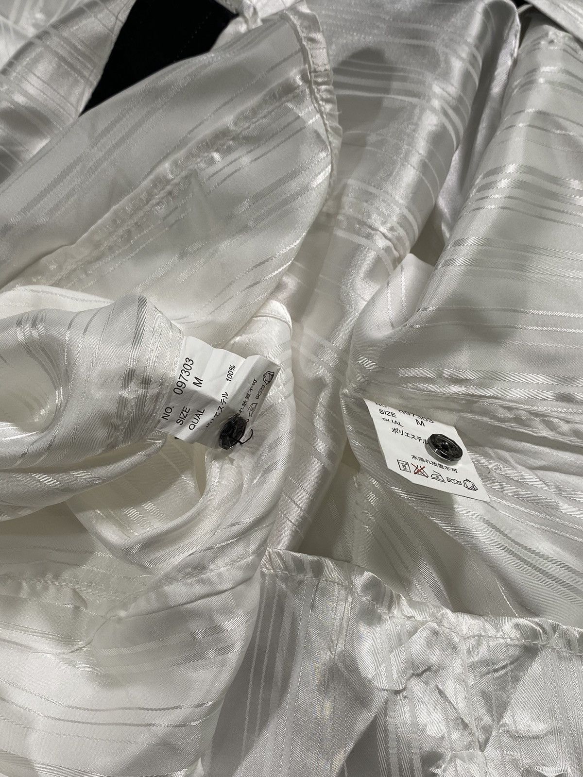 If Six Was Nine BUNDLE❤️‍🔥 Semantic Design White Striped Shirt Size US M / EU 48-50 / 2 - 6 Thumbnail