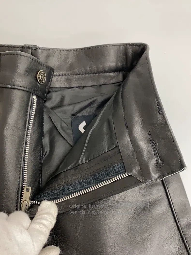 Schott Schott Leather pants, heavy cowhide Size US 26 / EU 42 - 3 Thumbnail