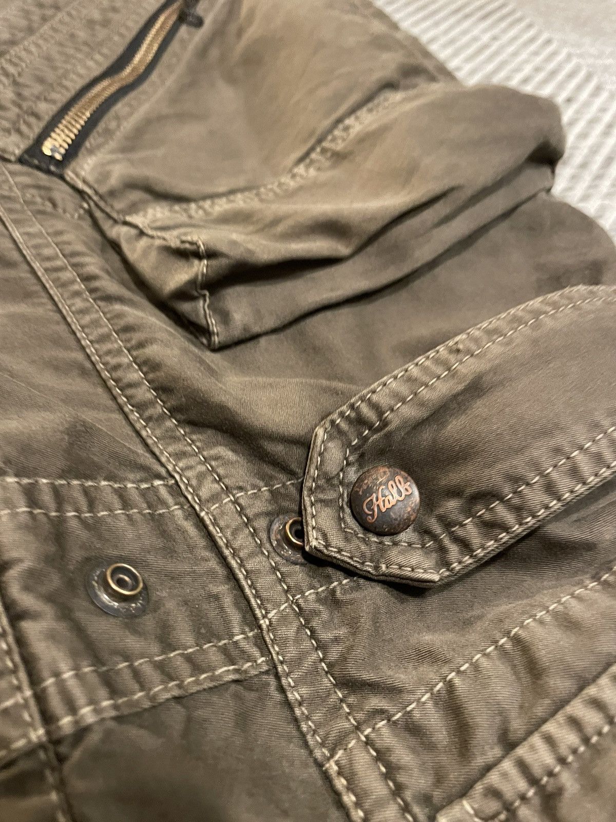 Japanese Brand × Tete Homme HALB MULTIPOCKET TACTICAL BONDAGE CARGO PANTS CASUAL PANTS Size US 32 / EU 48 - 4 Thumbnail