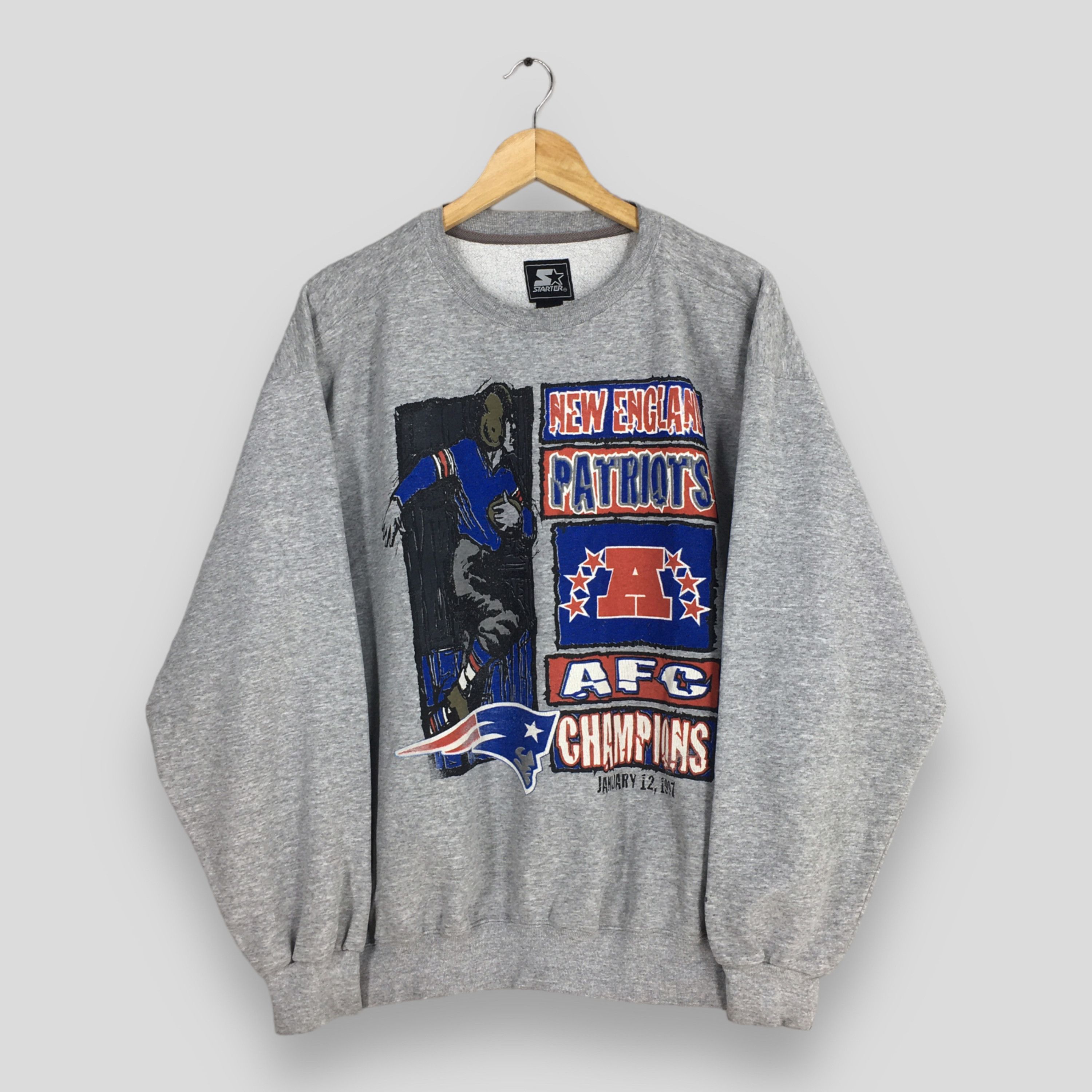 Vintage New England Patriots NFL Sweatshirt Large