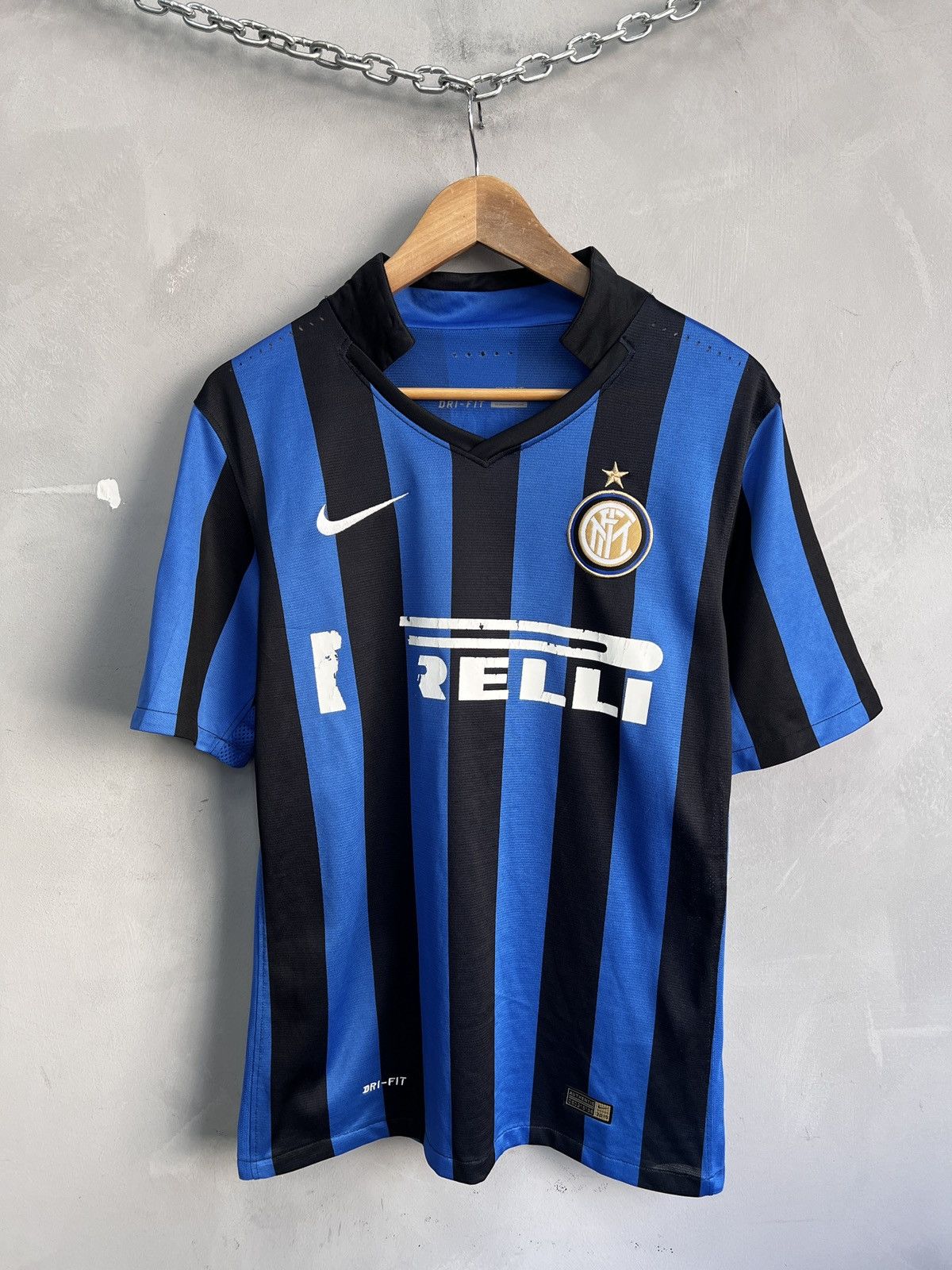 Nike Soccer Icardi T-Shirt FC Inter Milan Home Jersey