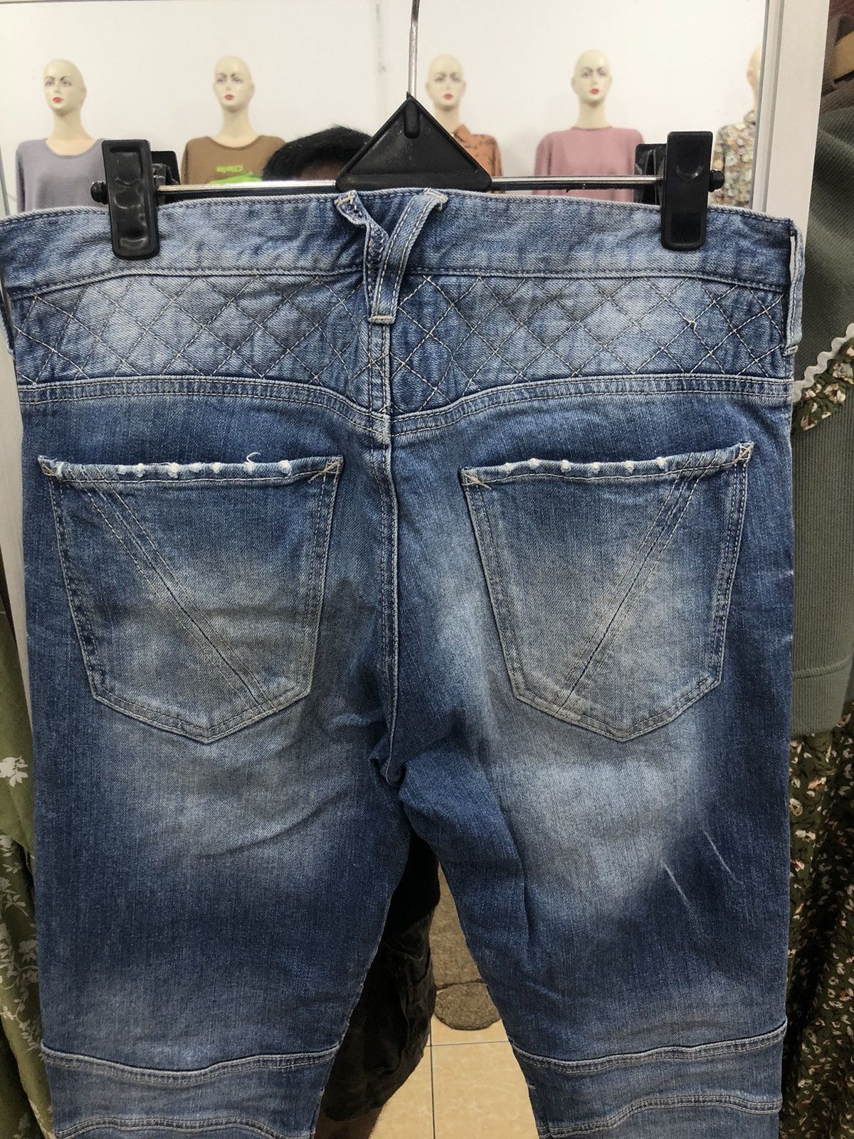 Japanese Brand × Vanquish Vanquish Japan Biker Ripped Denim Size US 32 / EU 48 - 6 Thumbnail