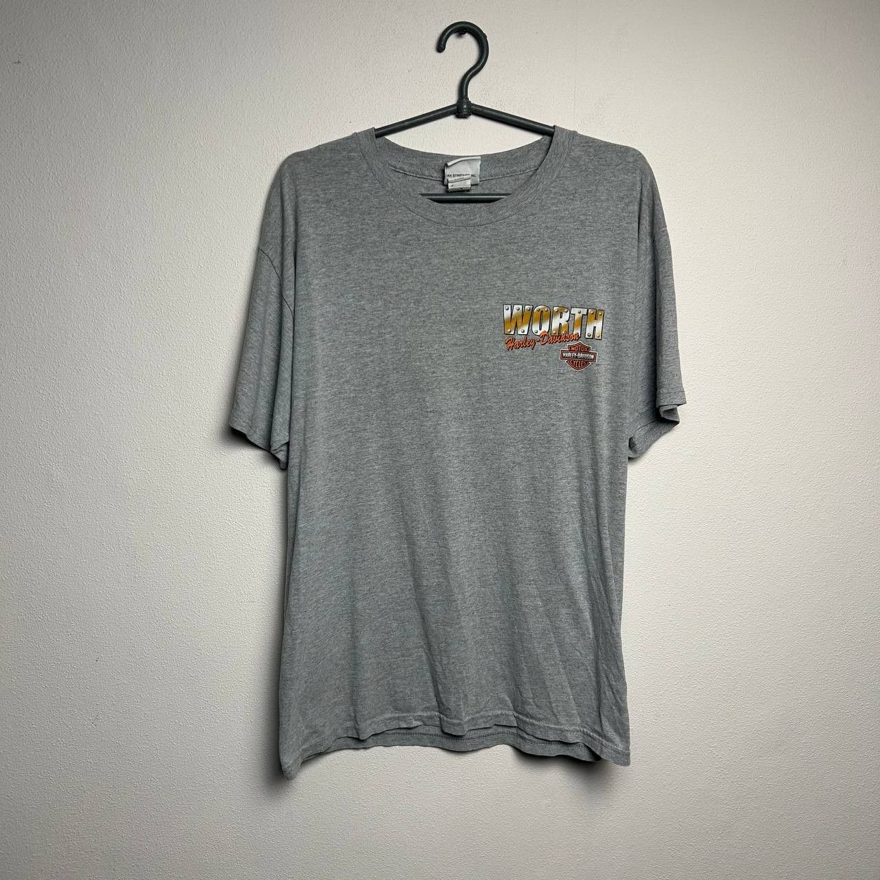 Harley Davidson Vintage Harley Davidson big fire logo 2013 motocycles tee Size US L / EU 52-54 / 3 - 6 Thumbnail