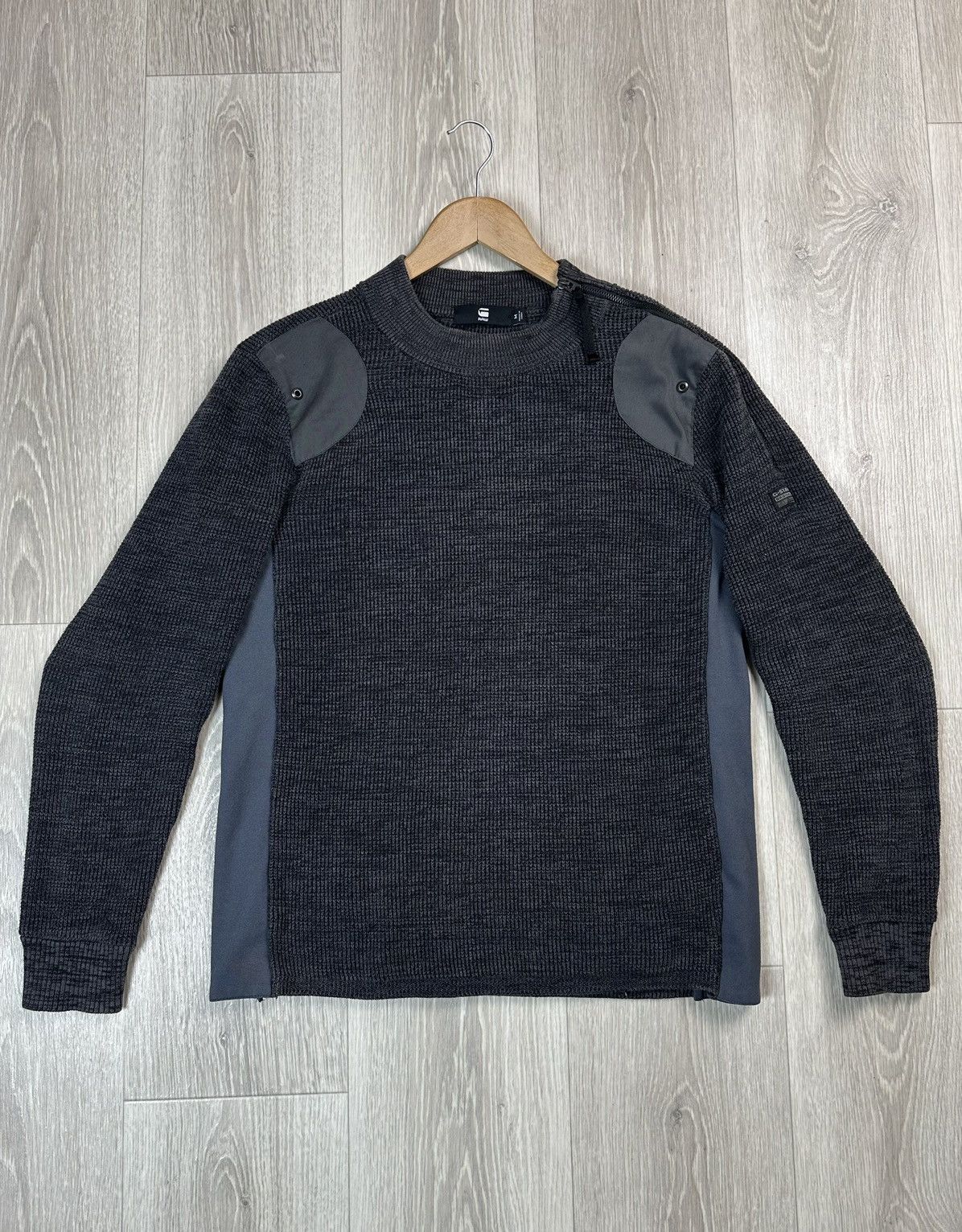 G-Star Y2K Raw G Star Knit 1/4 Zip Sweater Size US M / EU 48-50 / 2 - 3 Thumbnail