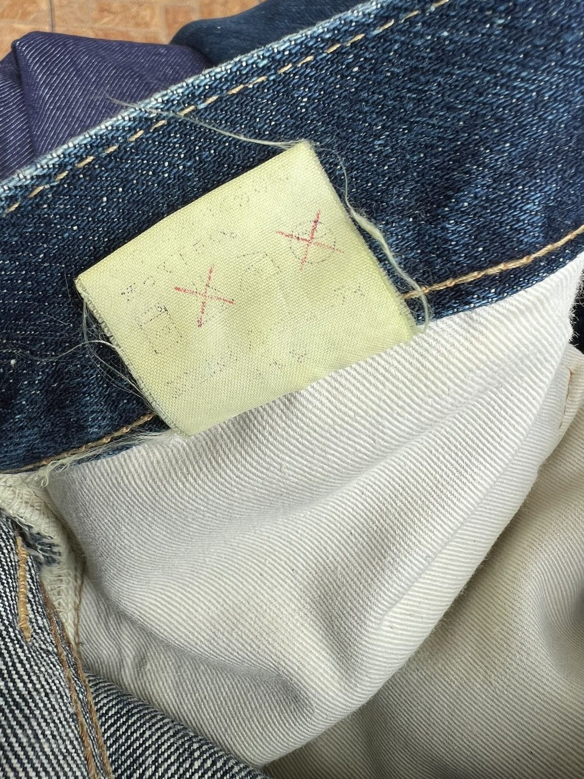 Hysteric Glamour Vintage 90s Hysteric Glamour Fade Denim Selvedge Jeans Kinky Size US 29 - 23 Thumbnail