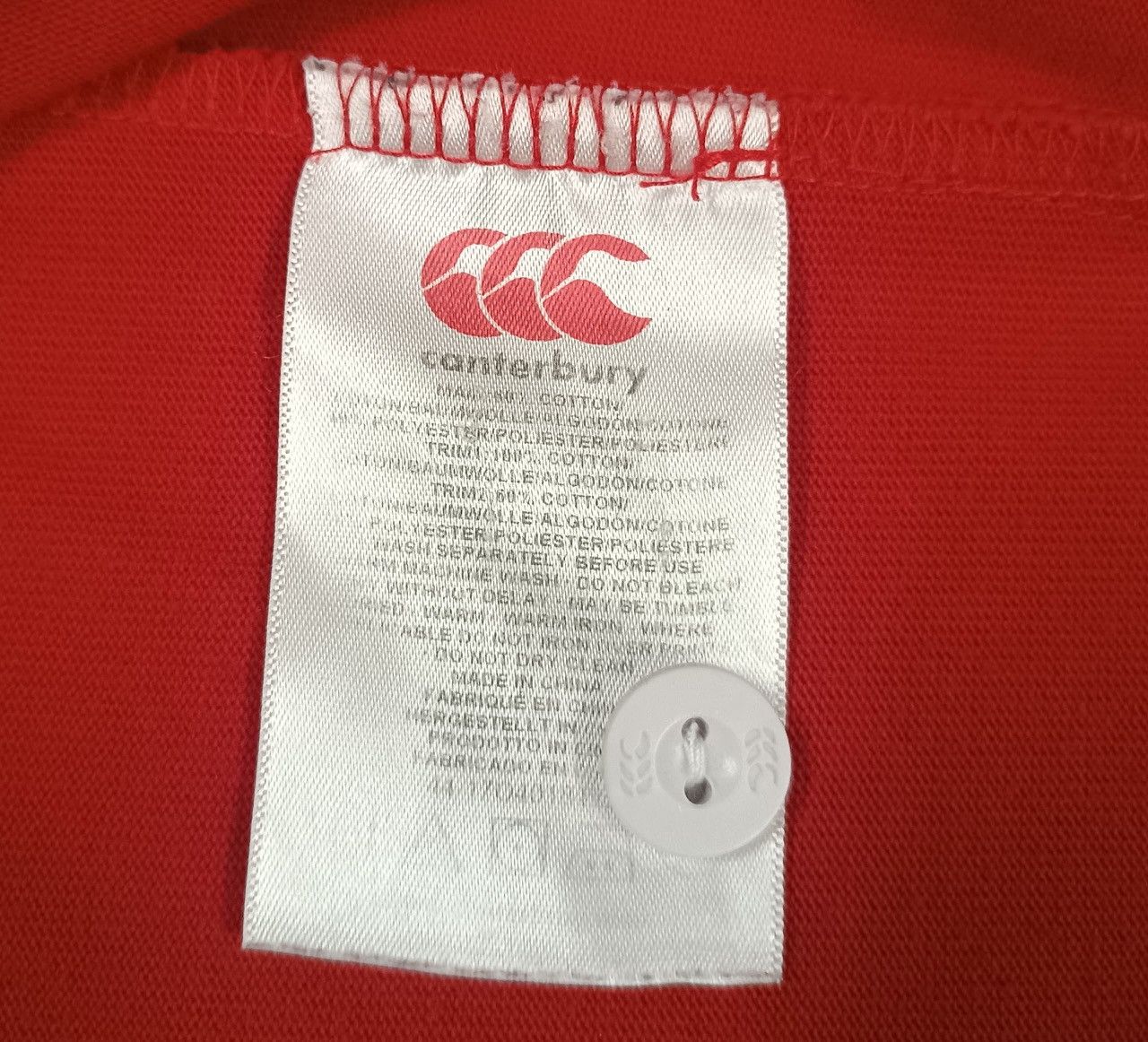 Canterbury of New Zealand Canterbury O2 England Size US XL / EU 56 / 4 - 8 Thumbnail