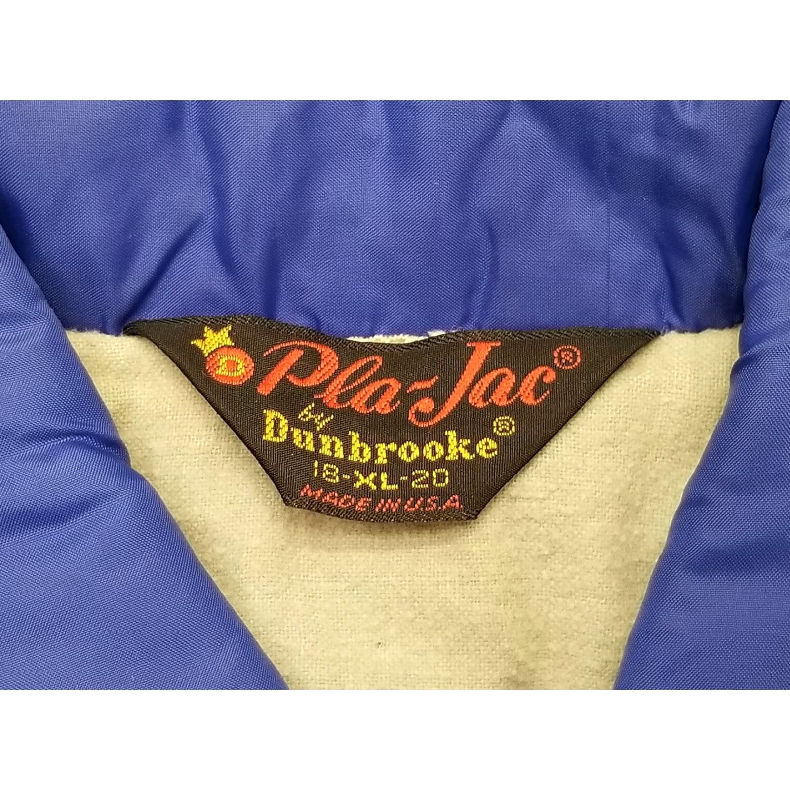 Dunbrooke VINTAGE Dunbrooke Jacket Womens XL Blue Montana State University Pla-Jac Windbreaker Size XL / US 12-14 / IT 48-50 - 4 Thumbnail