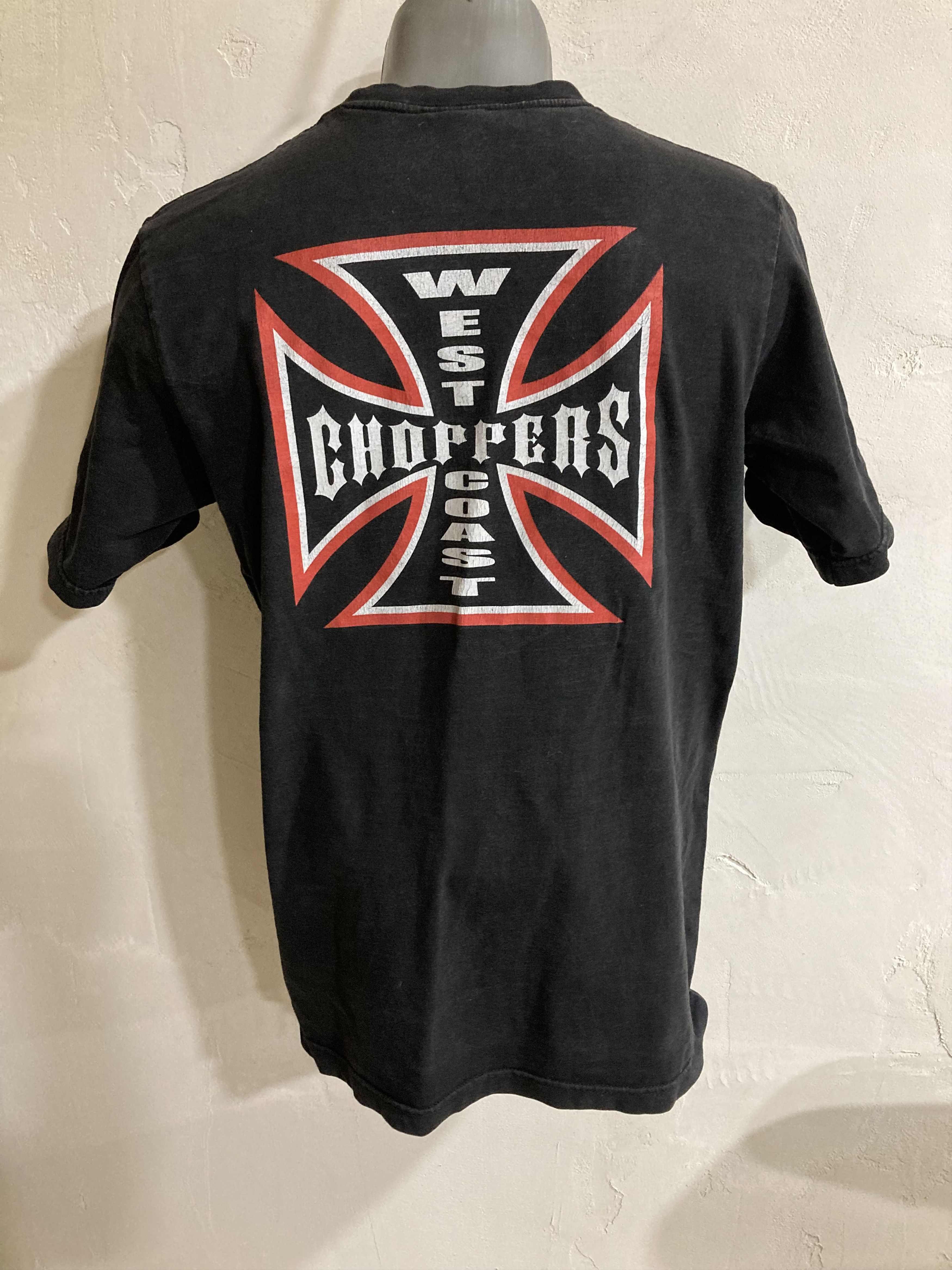 West Coast Choppers Vintage West Coast Choppers T-shirt Double Sided Size US M / EU 48-50 / 2 - 2 Thumbnail