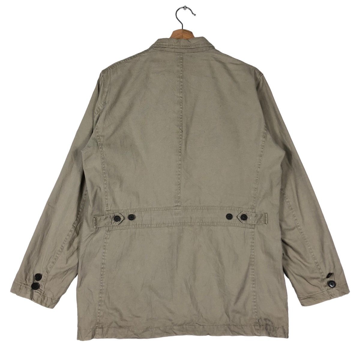 Japanese Brand 🔥90’s Vintage Chore Work Jacket British Khaki Japan Made Size US M / EU 48-50 / 2 - 7 Thumbnail