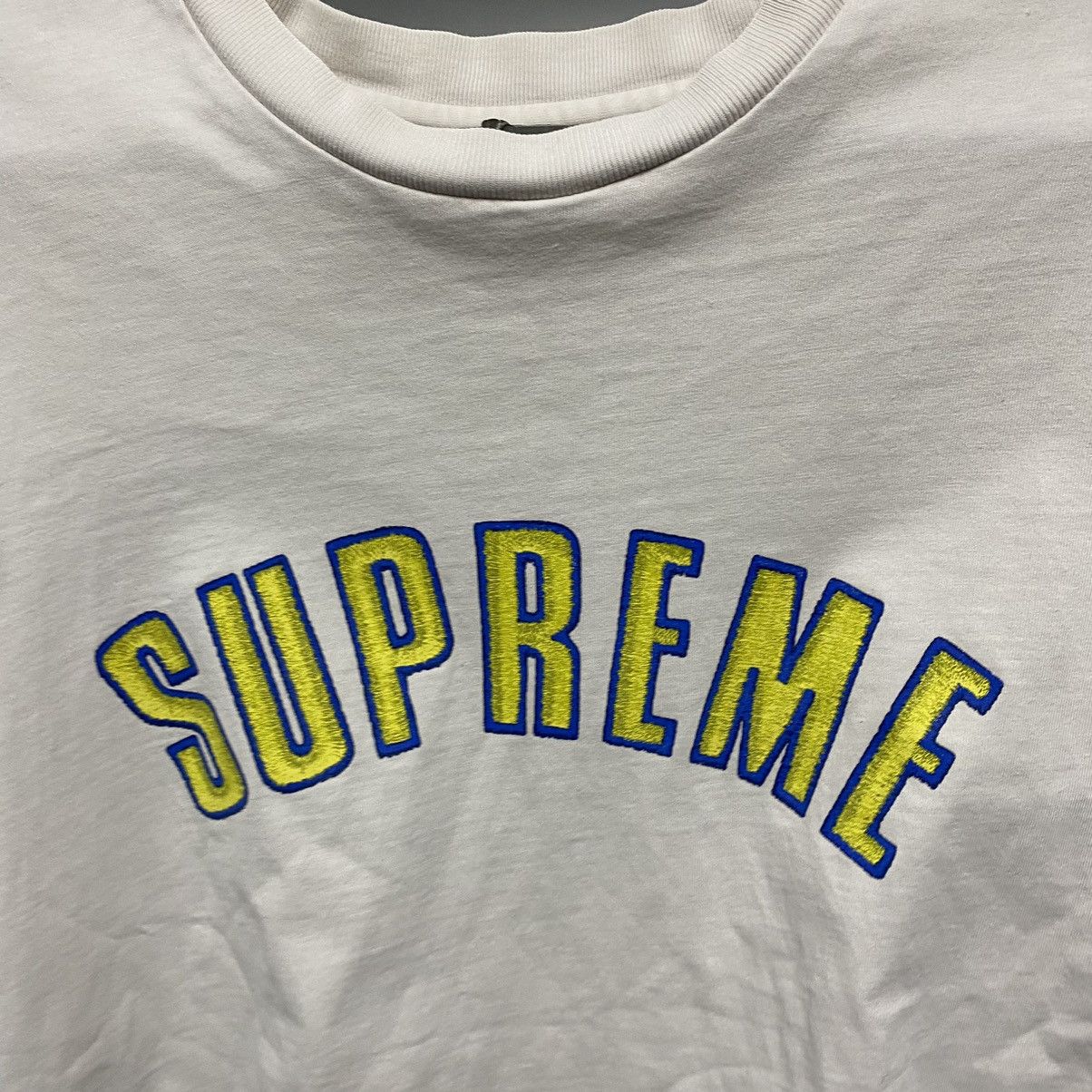 Supreme Supreme T-Shirt White Big Logo Size US L / EU 52-54 / 3 - 6 Thumbnail