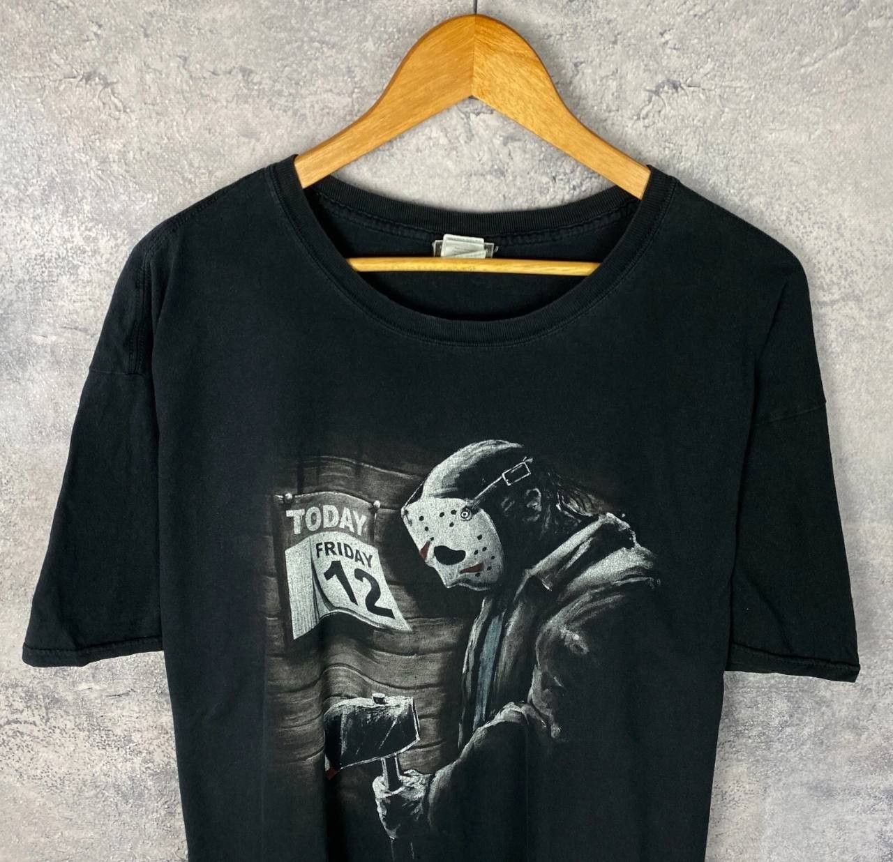 Vintage Friday The 13th Tee Men's Size 2XL Black Short Sleeve ` Size US XXL / EU 58 / 5 - 2 Thumbnail