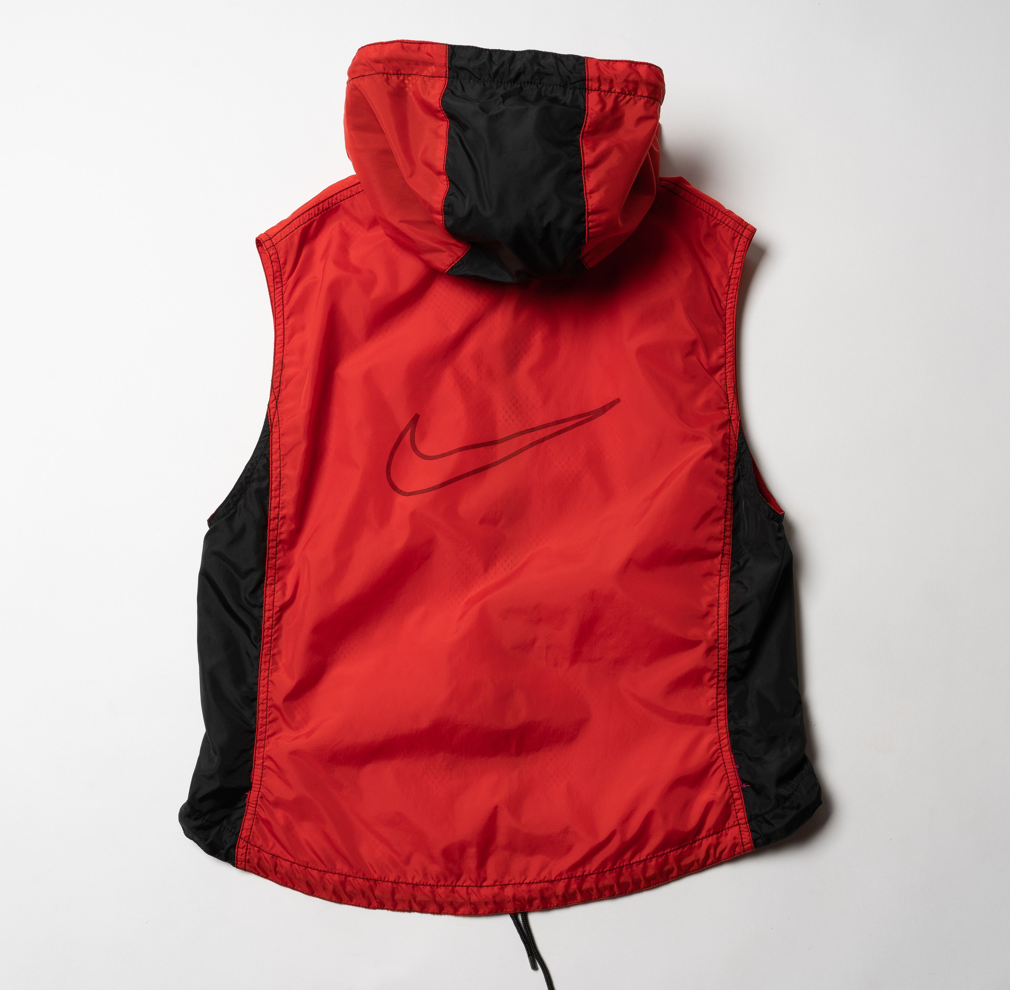 Nike 🔴NIKE Vintage Nylon Hooded Vest Women’s Size M / US 6-8 / IT 42-44 - 10 Thumbnail