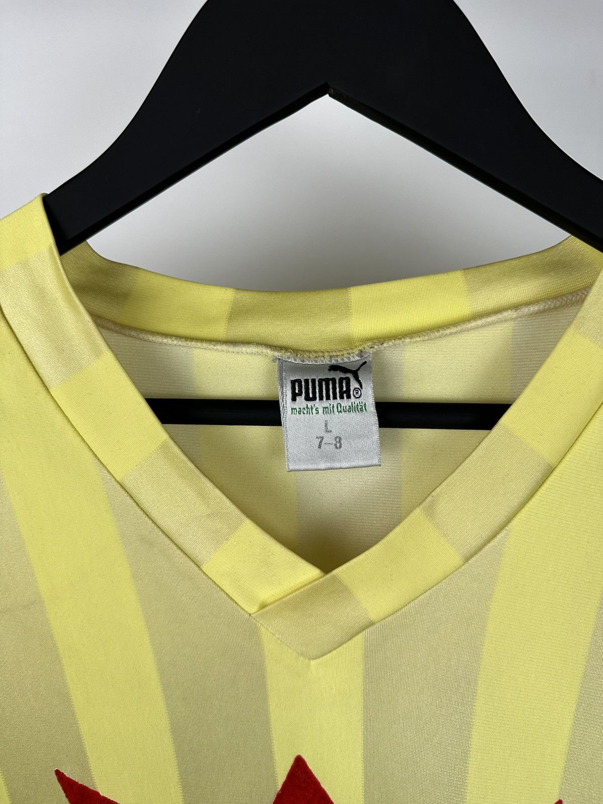 Vintage Vintage Puma #5 Football Jersey Soccer T shirt Germany Team Size US L / EU 52-54 / 3 - 9 Thumbnail