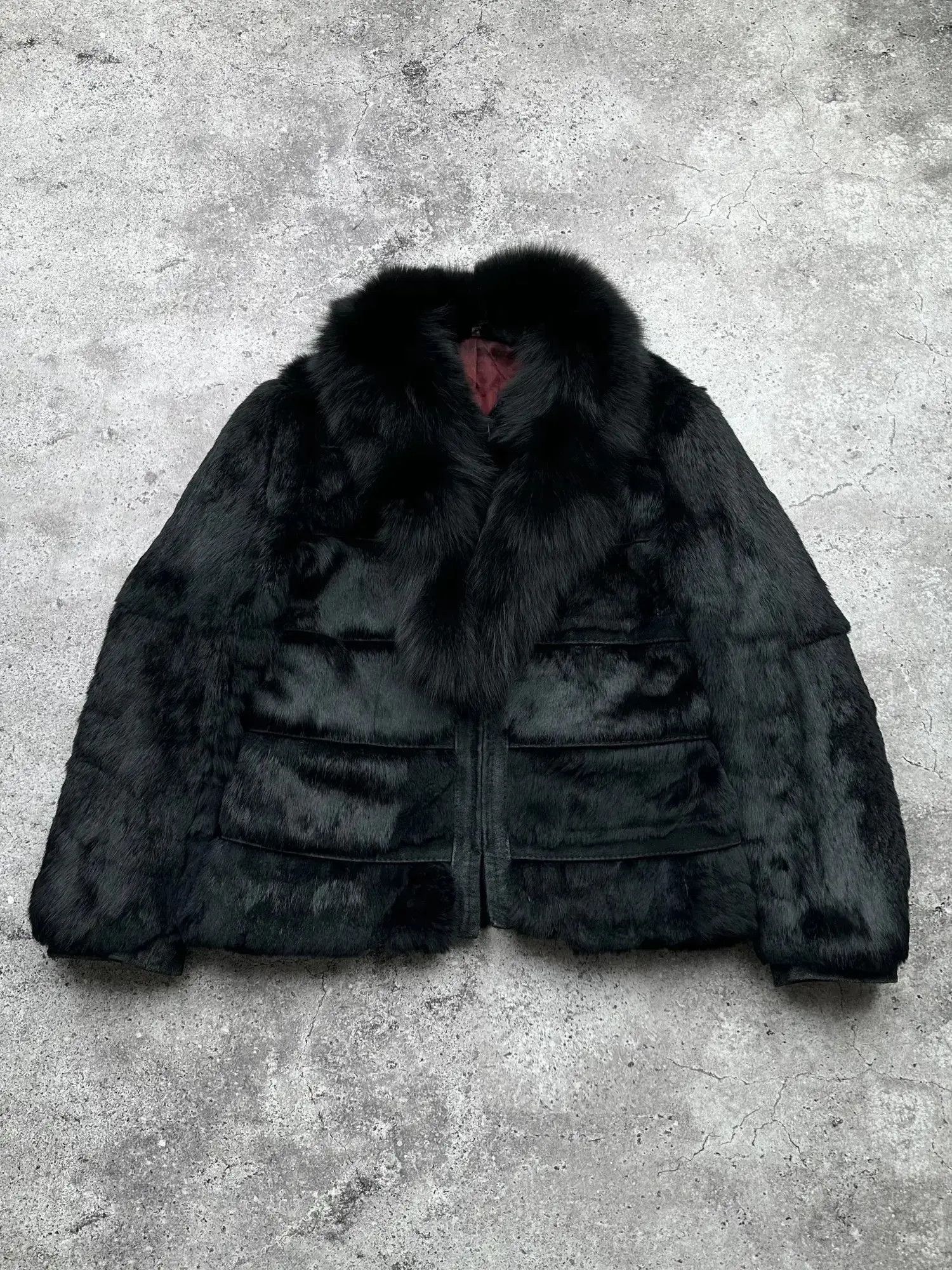 Japanese Brand Vintage Real Fur Jacket C192 Size M / US 6-8 / IT 42-44 - 1 Thumbnail