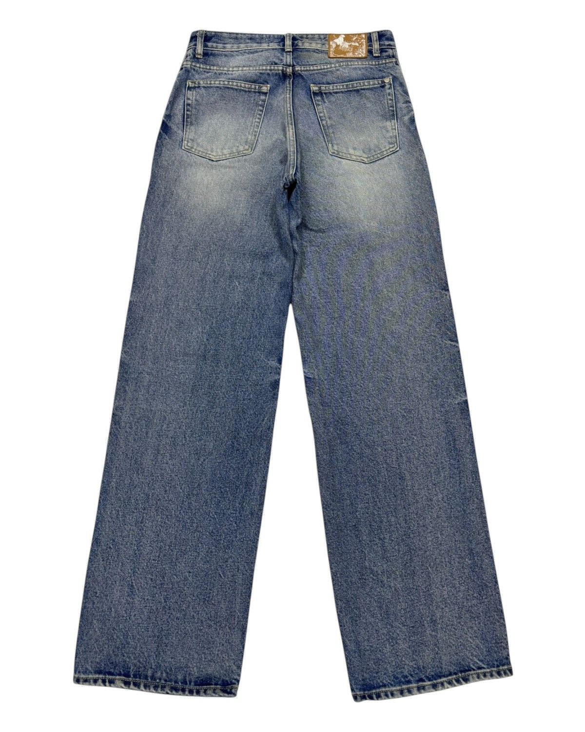 Beauty Beast 🔥BAGGY JEANS MOD9 JNCO BALENCIAGA STYLE JEANS Size US 29 - 9 Thumbnail