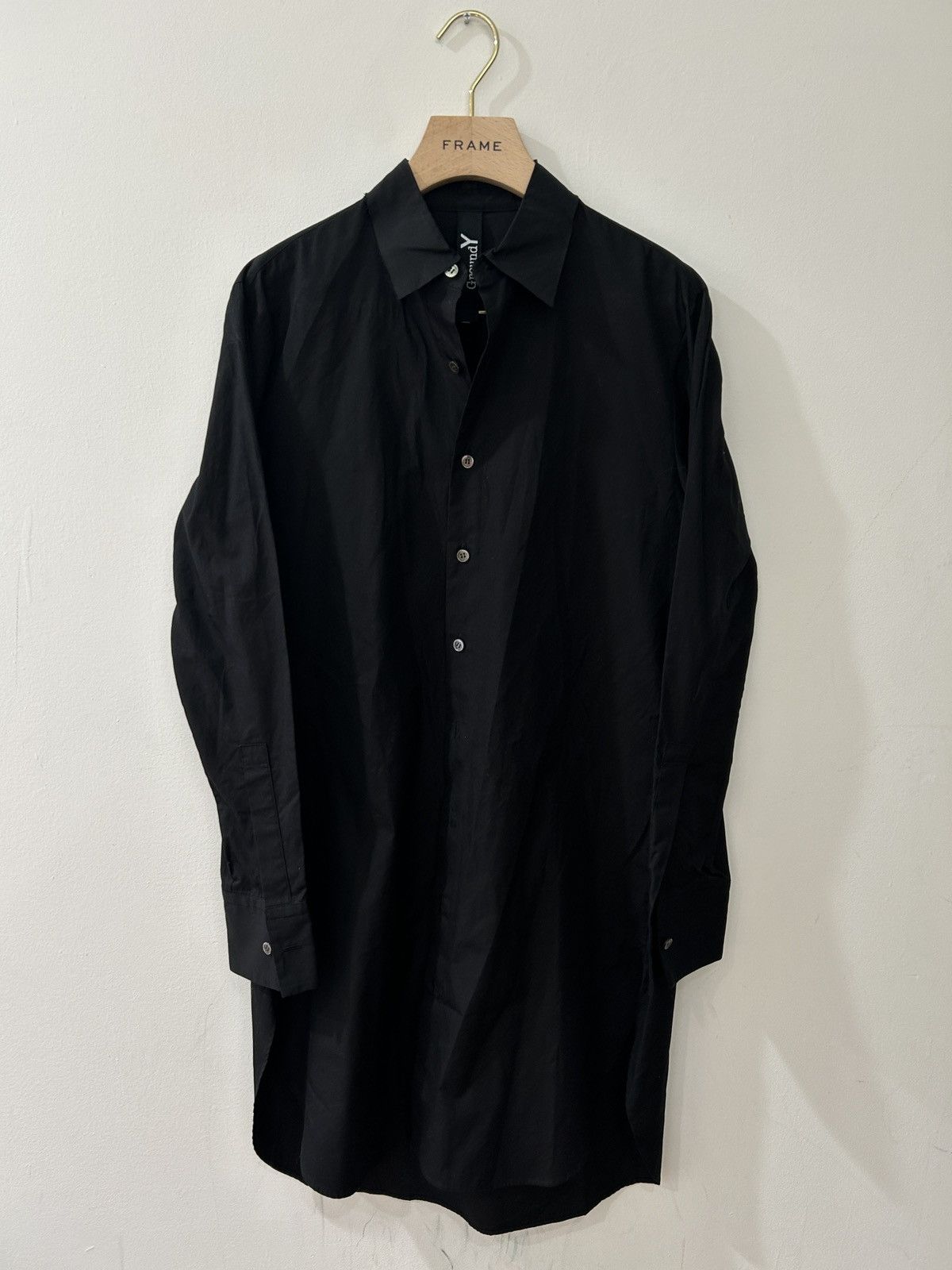 Ground Y Longline Cotton Button Up Size US S / EU 44-46 / 1 - 1 Thumbnail