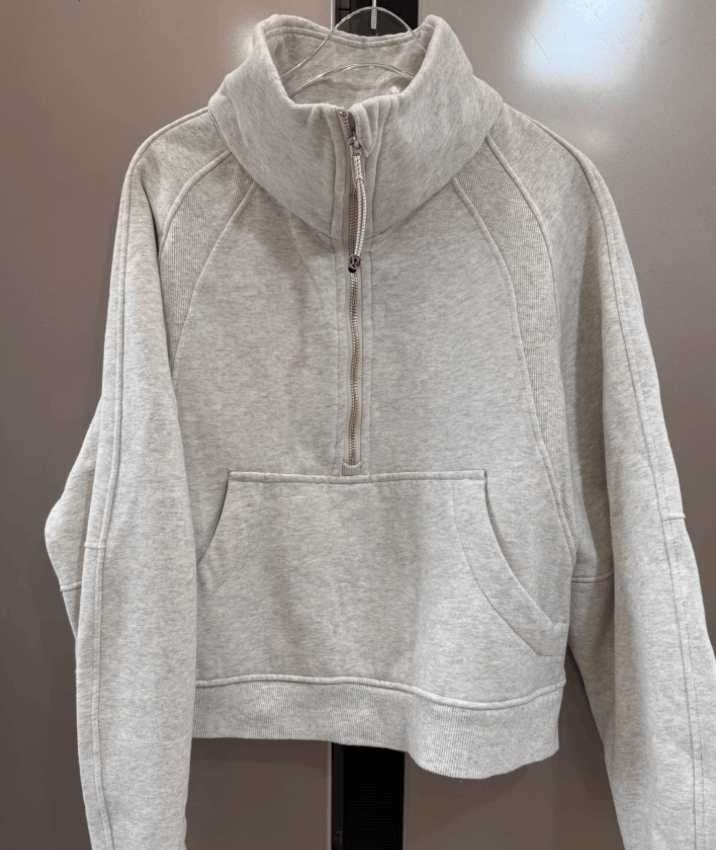 Lululemon lululemon Half-Zip Stand Collar Sweatshirt K31 Size US XL / EU 56 / 4 - 1 Thumbnail