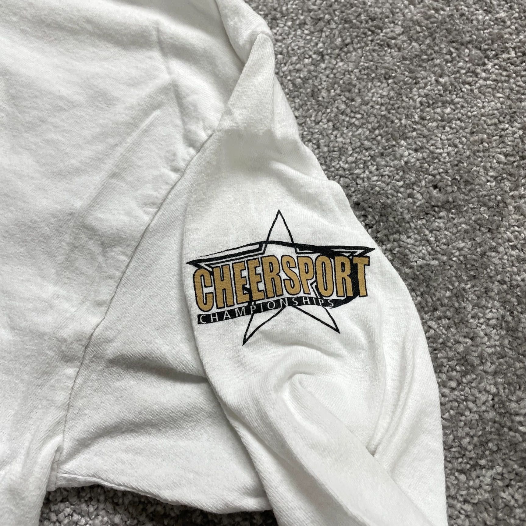 Gildan VINTAGE? No — Gildan Crew Neck Tee Womens Large White Long Sleeve Cotton Logo Basic Shirt Adult Women L White Classic Sports 90s Size L / US 10 / IT 46 - 4 Thumbnail