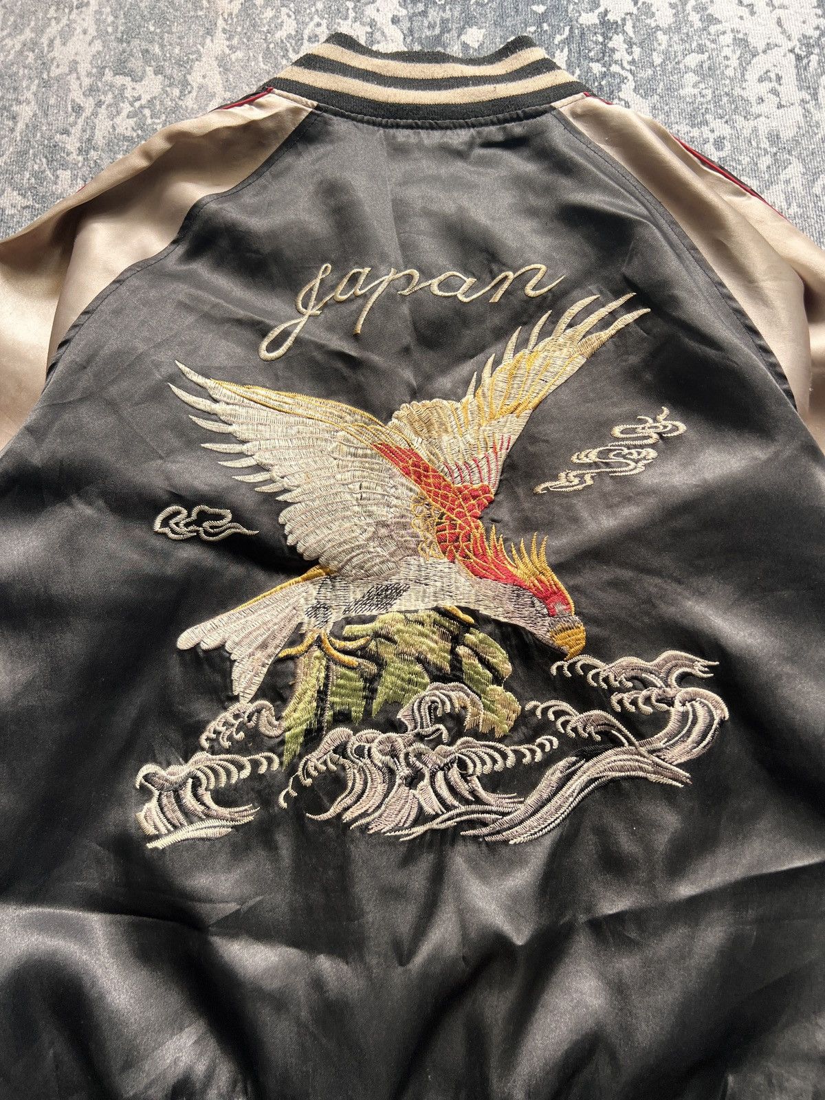 Addict Clothes Japan Sukajan Japan Satin Jacket Size US XL / EU 56 / 4 - 7 Thumbnail