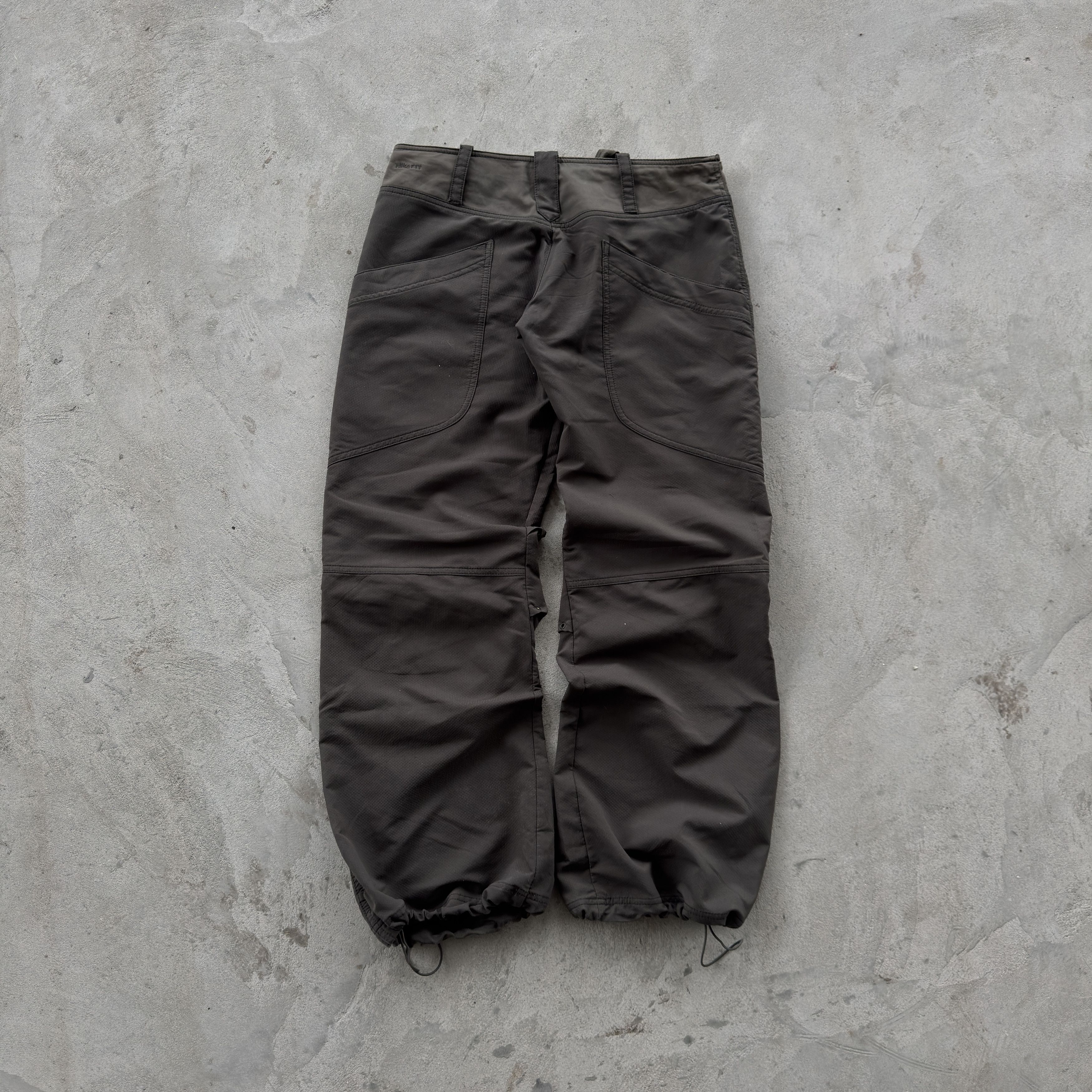 Nike Vintage Nike Parachute Nylon Baggy Track Pants Size 32" / US 10 / IT 46 - 2 Thumbnail