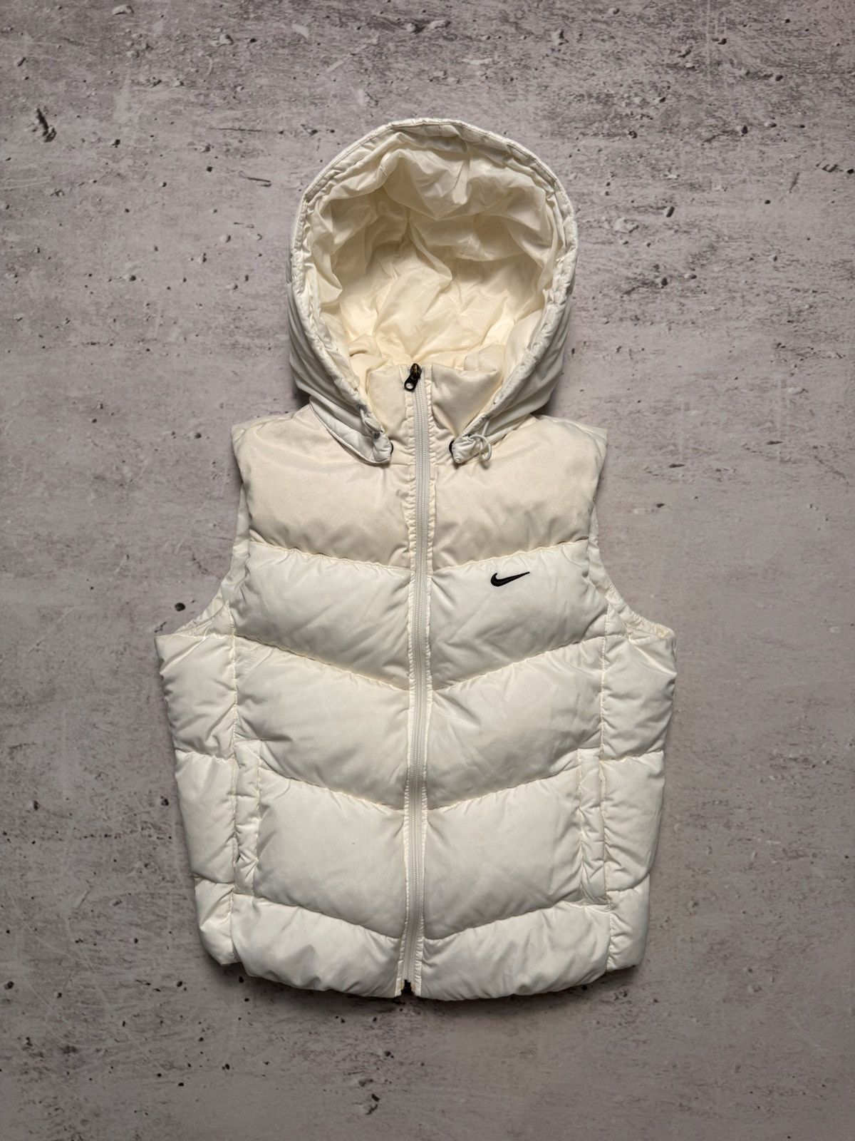 Nike × Nike ACG NIKE PUFFER DOWN BASIC LOGO WHITE OVERSIZE VEST Size US M / EU 48-50 / 2 - 1 Thumbnail