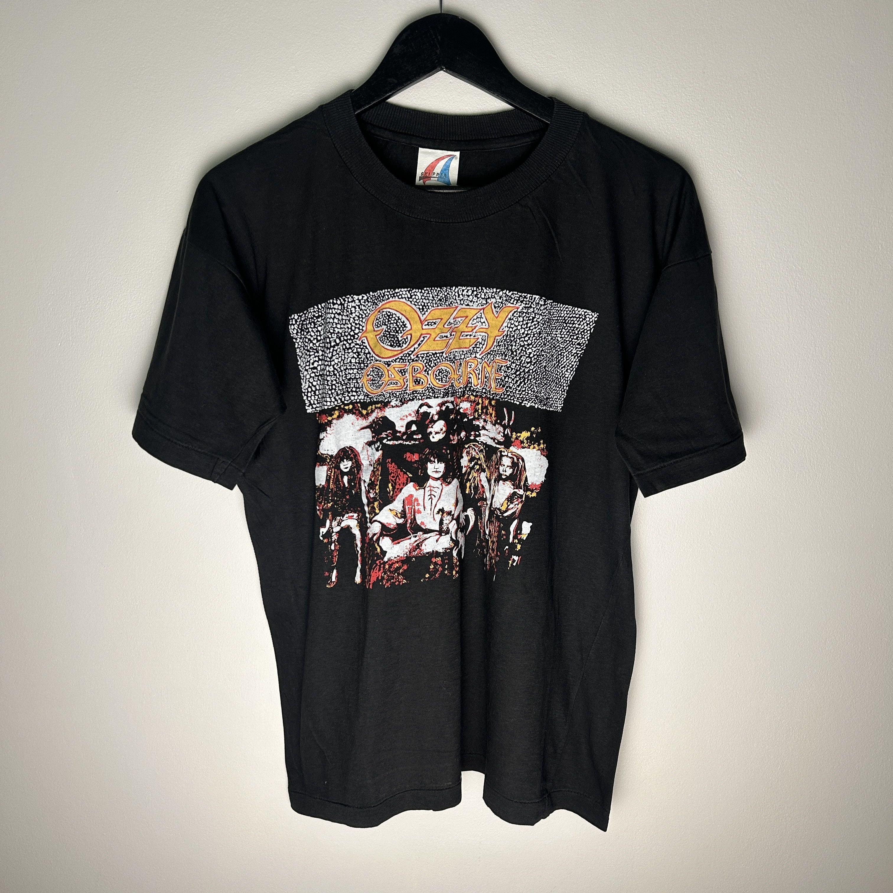 Band Tees Vintage Ozzy Osbourne 80’s Band T-shirt Size US L / EU 52-54 / 3 - 1 Thumbnail