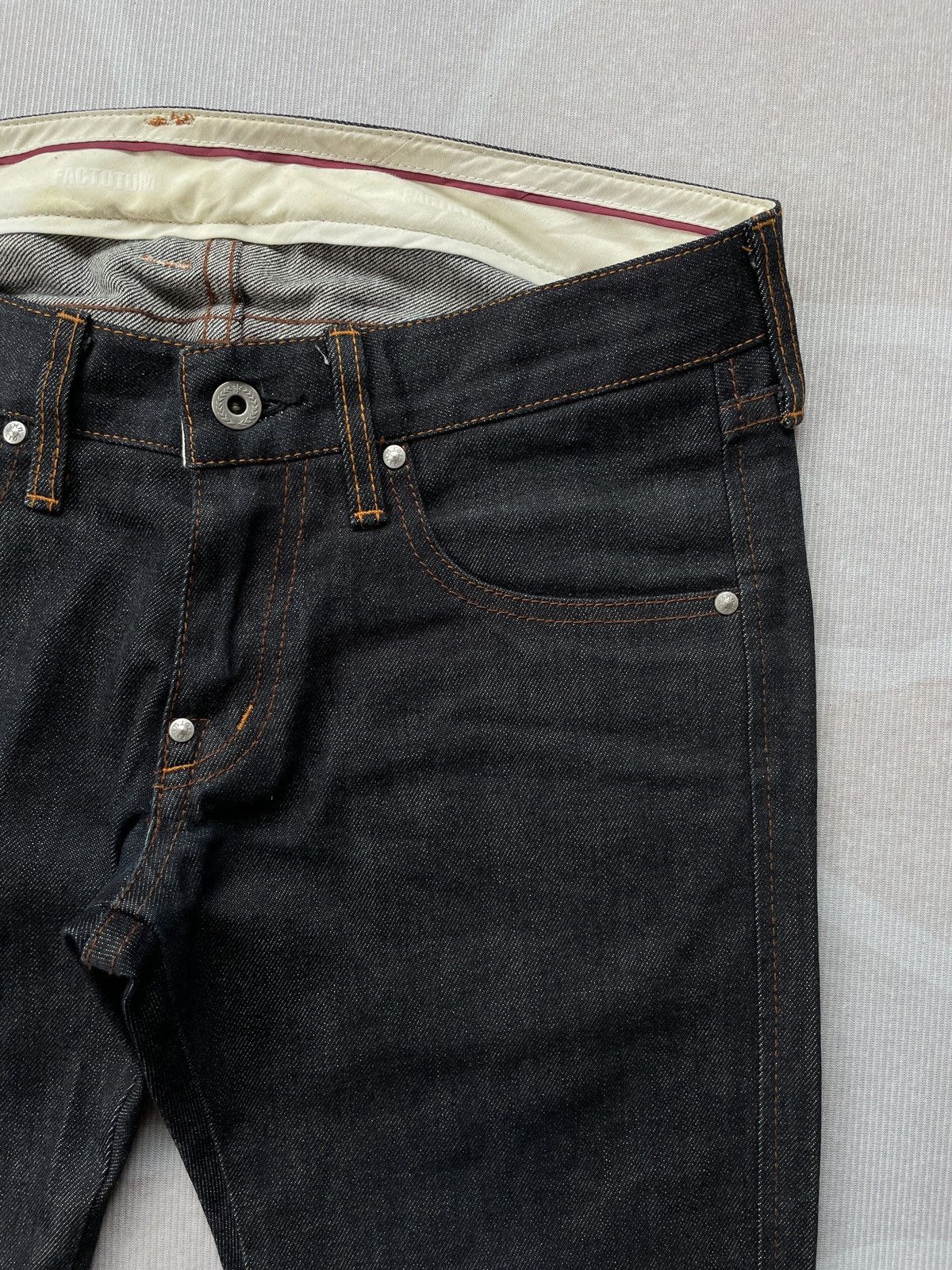 FACTOTUM × Japanese Brand Factotum Slim Fit Stretch Jeans (P77) Size 30" / US 8 / IT 44 - 5 Thumbnail