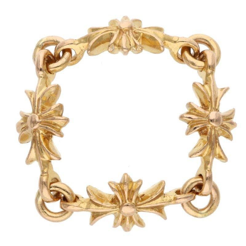 Chrome Hearts Chrome Hearts 22K Tiny ECH Plus Ring 12.5 US6.5 Size ONE SIZE - 1 Thumbnail