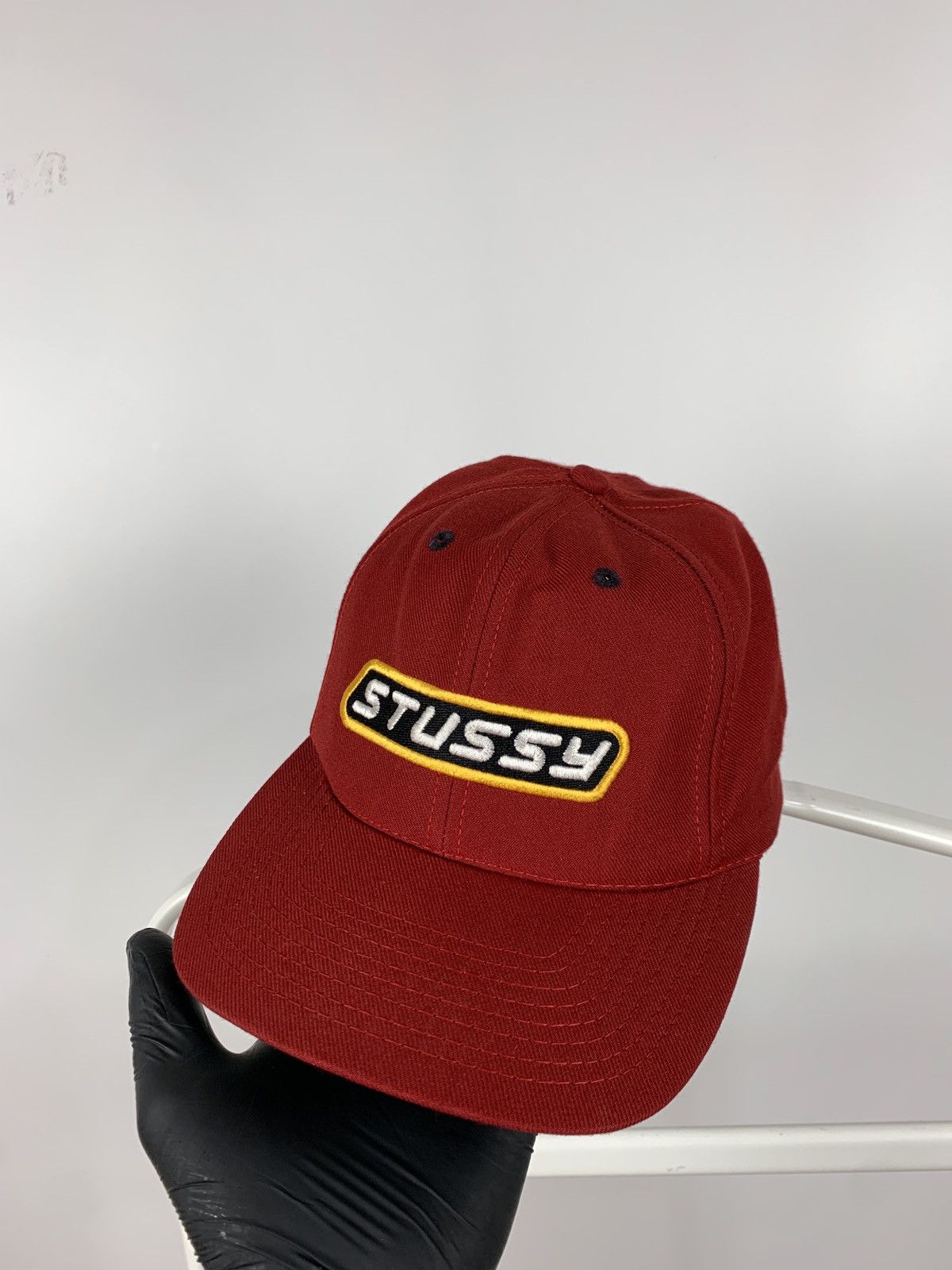 Stussy 90s Vintage Stussy Red Cap Made in USA Size ONE SIZE - 4 Thumbnail