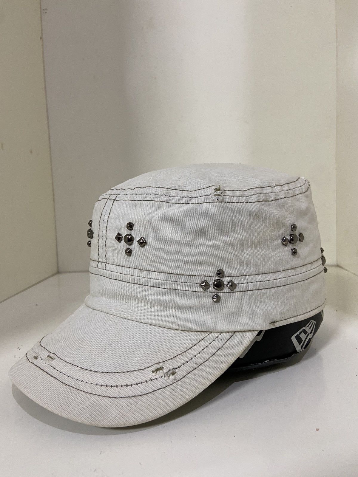 Japanese Brand Vintage Y2K chunglim denim patrol hat Size ONE SIZE - 1 Thumbnail