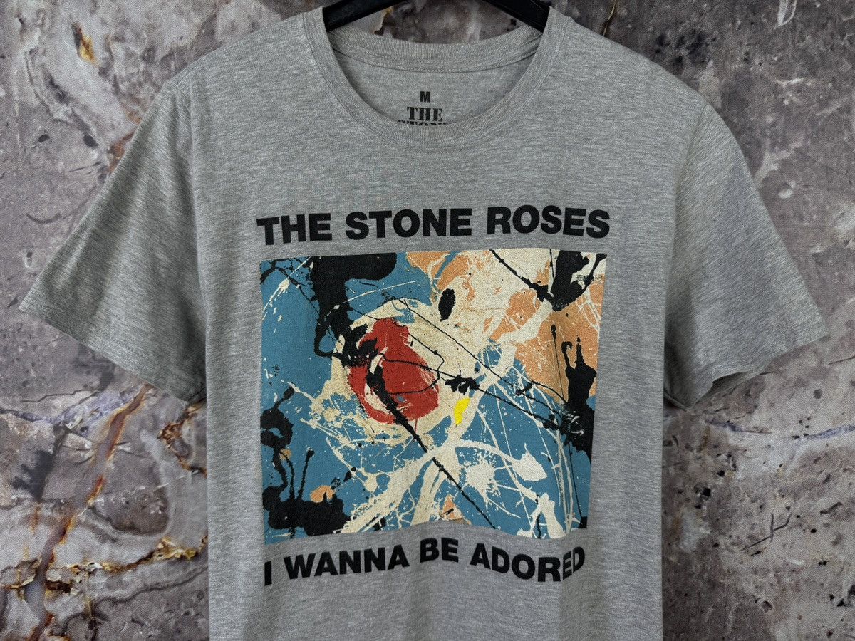 The Rolling Stones Men’s The Stone Roses T-Shirt Rock Band Size Medium Size US M / EU 48-50 / 2 - 3 Thumbnail