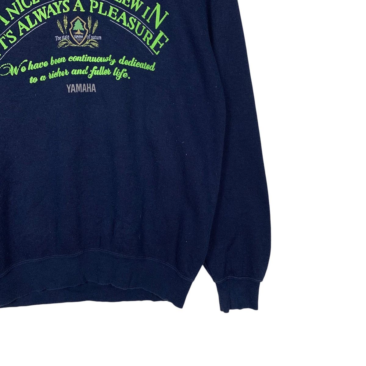 Yamaha YAMAHA Crewneck Sweatshirt #1980-C86 Size US L / EU 52-54 / 3 - 4 Thumbnail