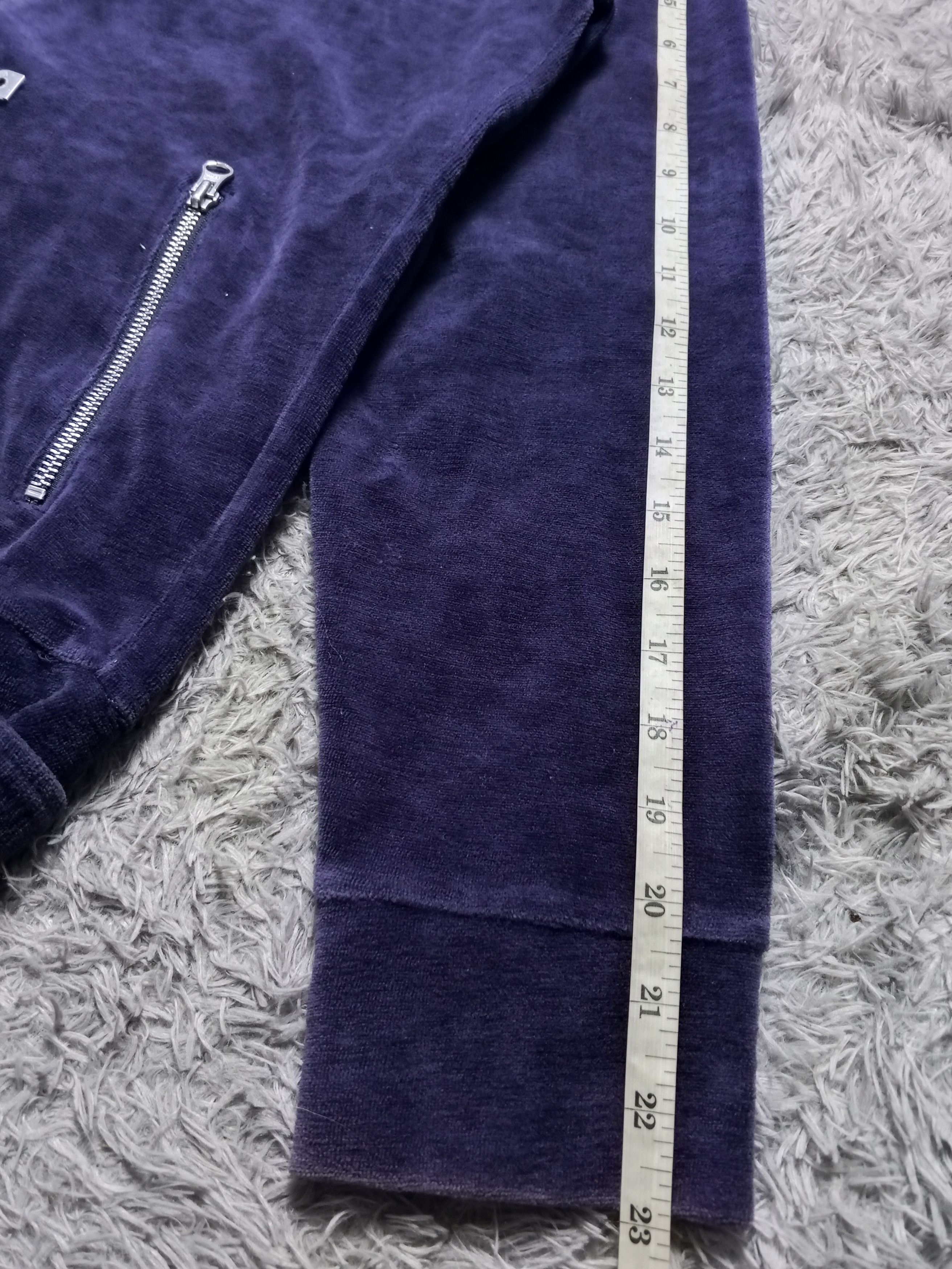 Japanese Brand Rage Blue Bludru Faux Fur Hoodie Size US L / EU 52-54 / 3 - 6 Thumbnail
